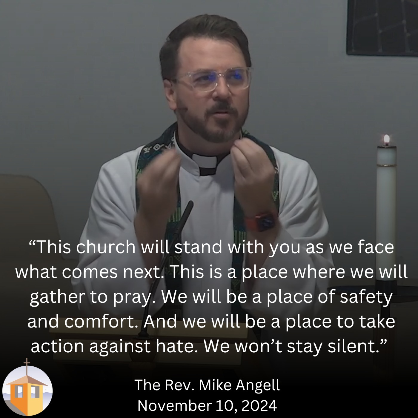 Spiritual Survivors- The Rev. Mike Angell episode artwork