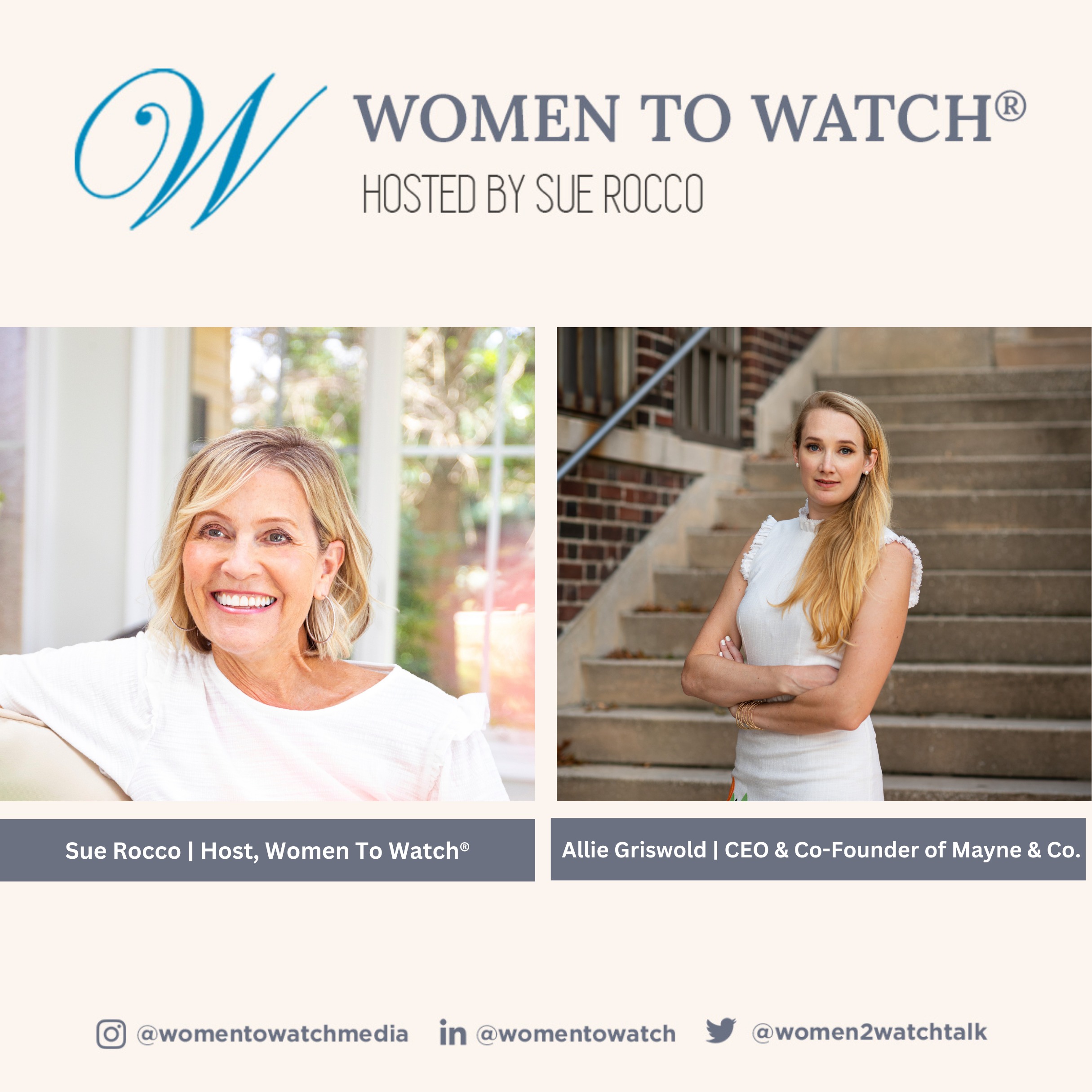 Women to Watch Media® with Sue Rocco