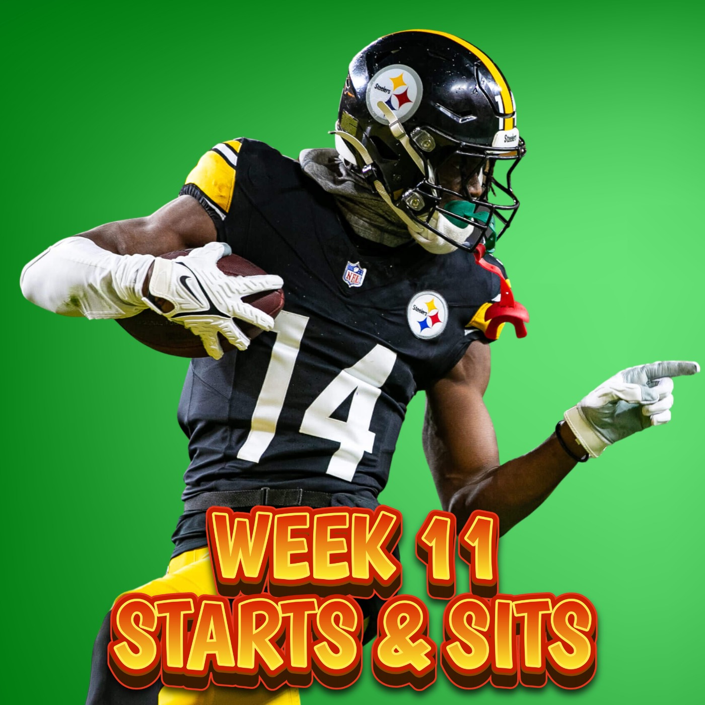 START or SIT These Wide Receivers in Week 11 for a WIN episode artwork