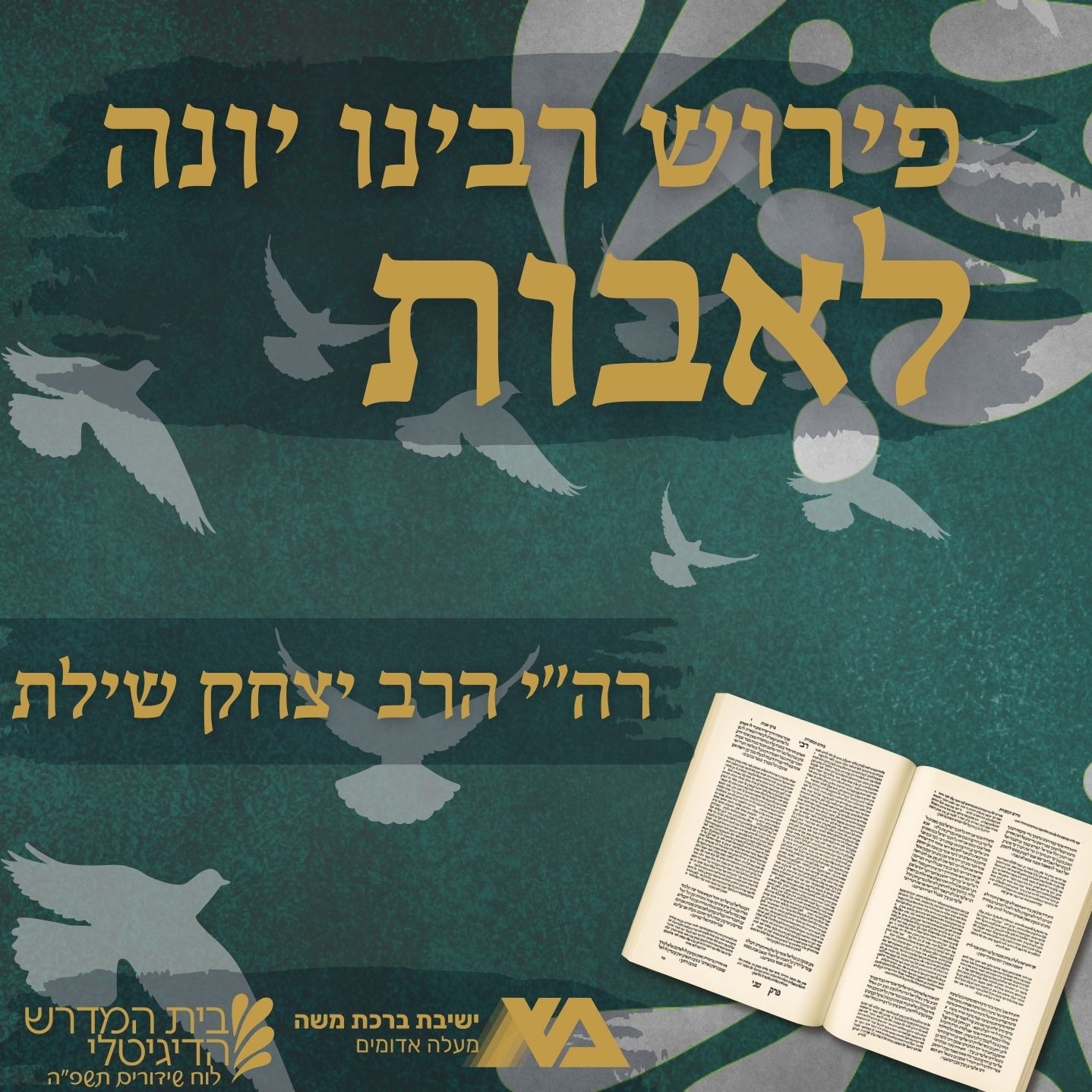 פירוש רבינו יונה לאבות | רה"י הרב יצחק שילת podcast artwork