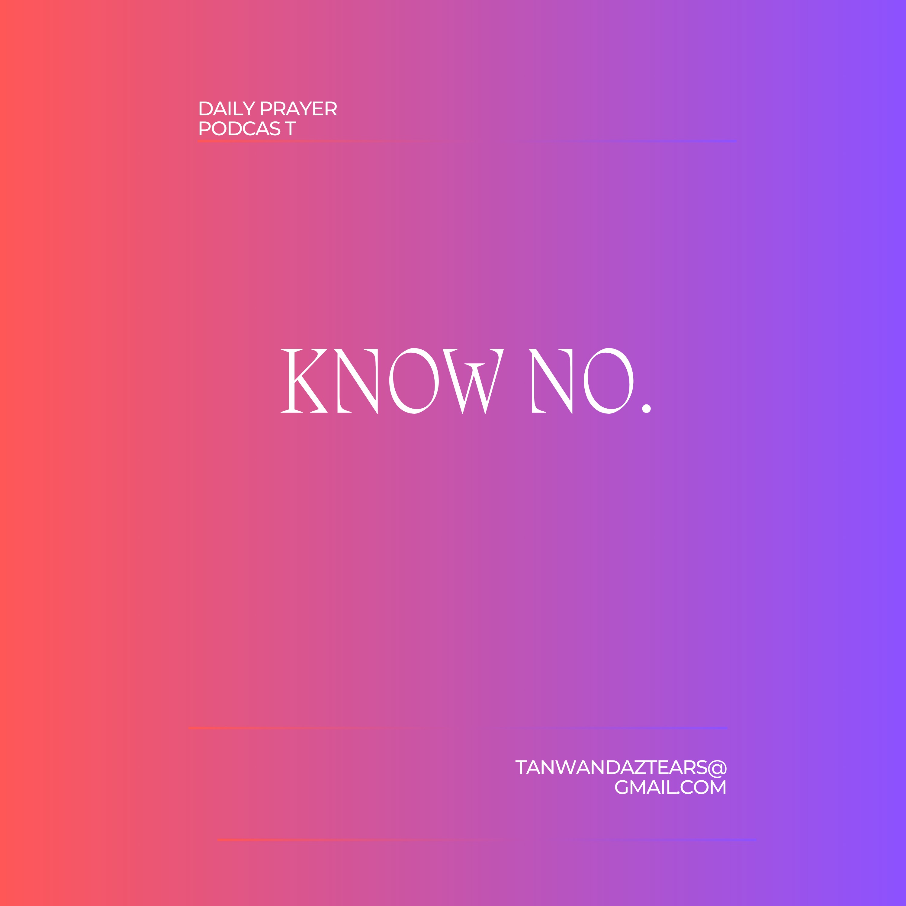 Know No. episode artwork