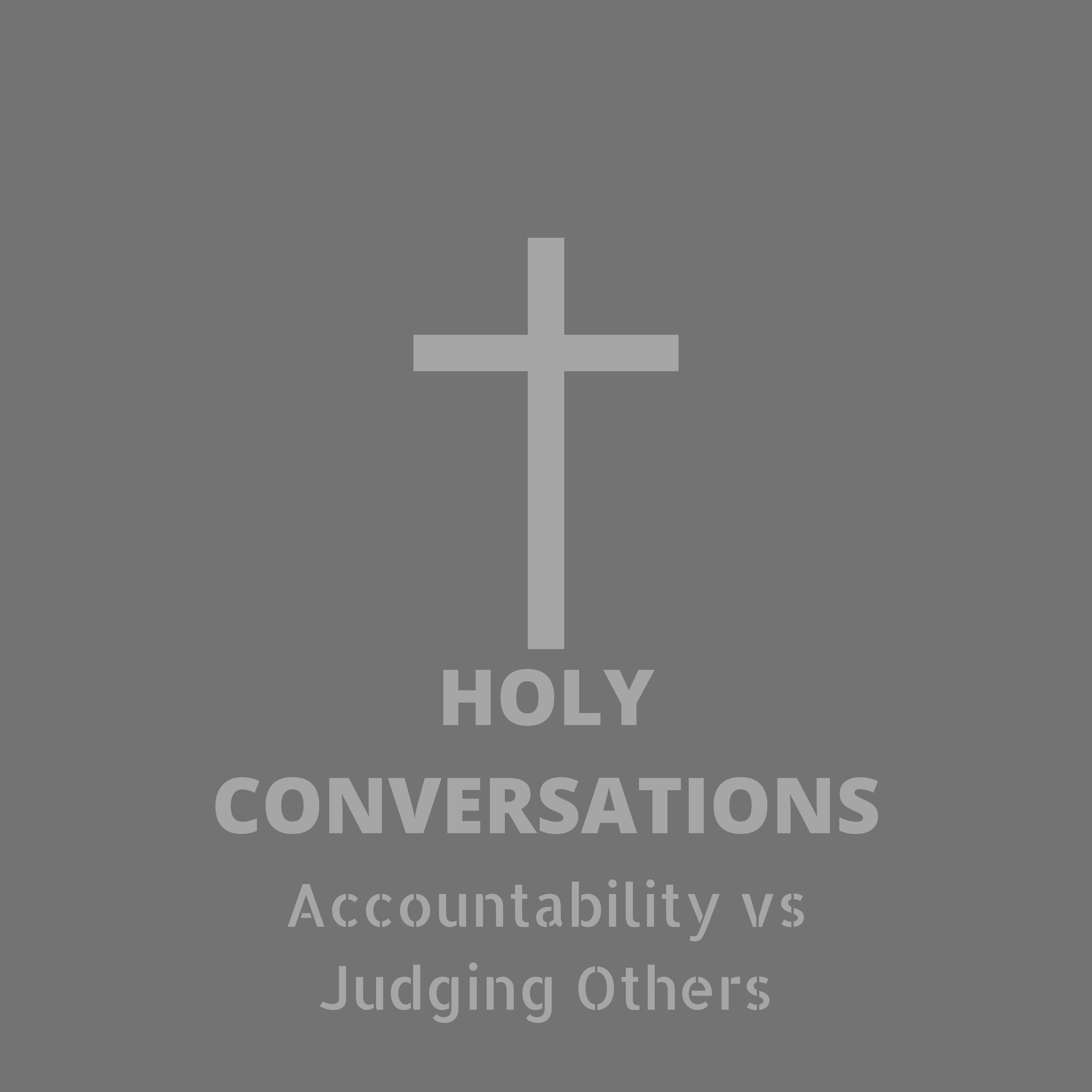 Accountability vs Judging Others episode artwork