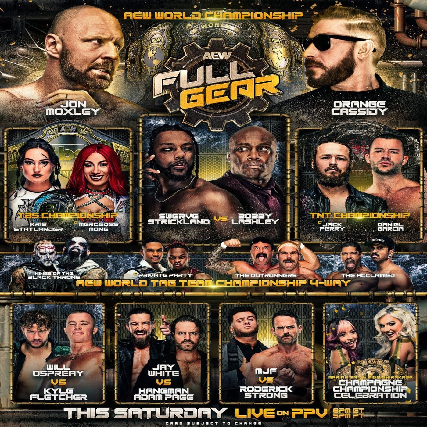 E233: AEW Full Gear Predictions!!!!