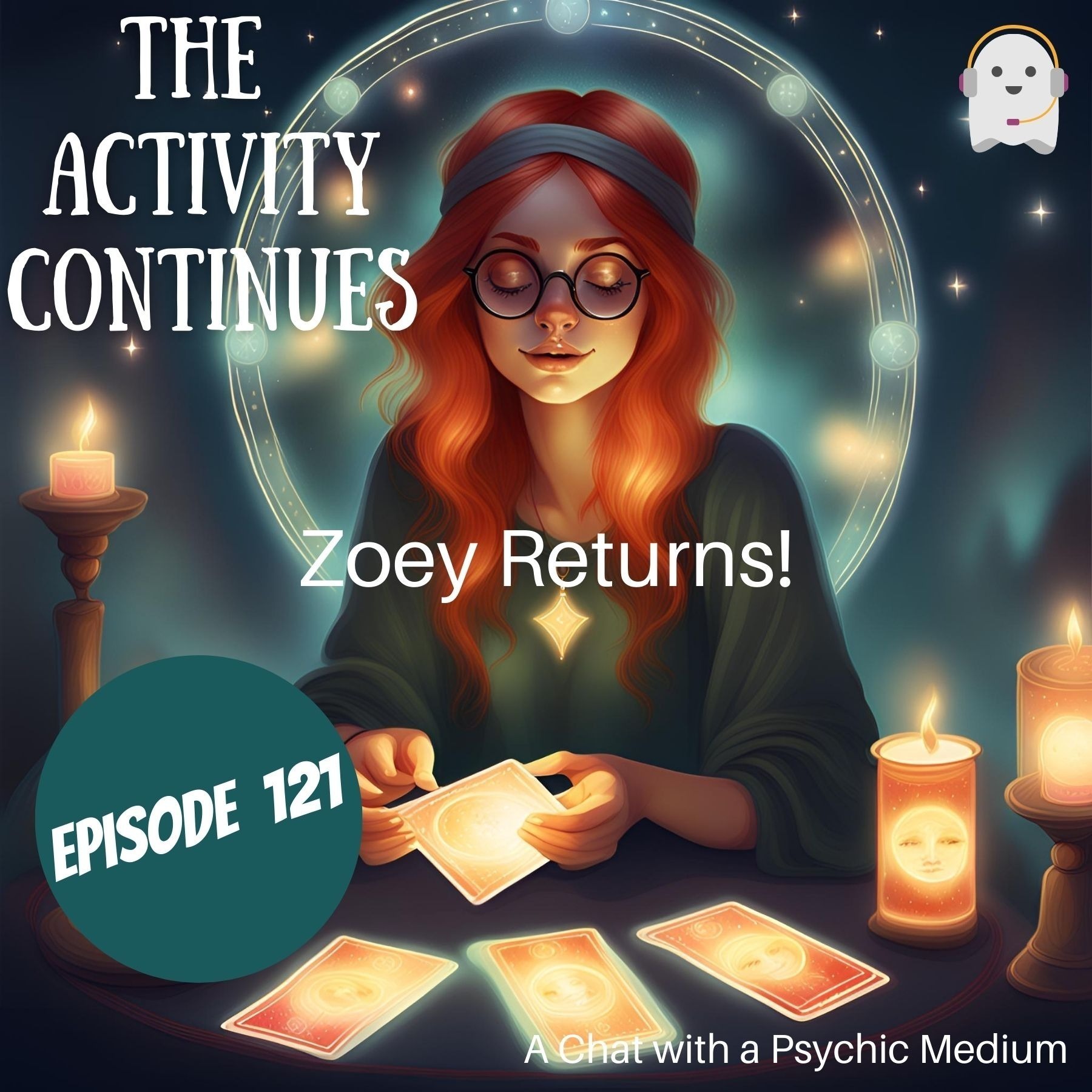 121: Zoey Returns! (A Chat with a Psychic Medium)