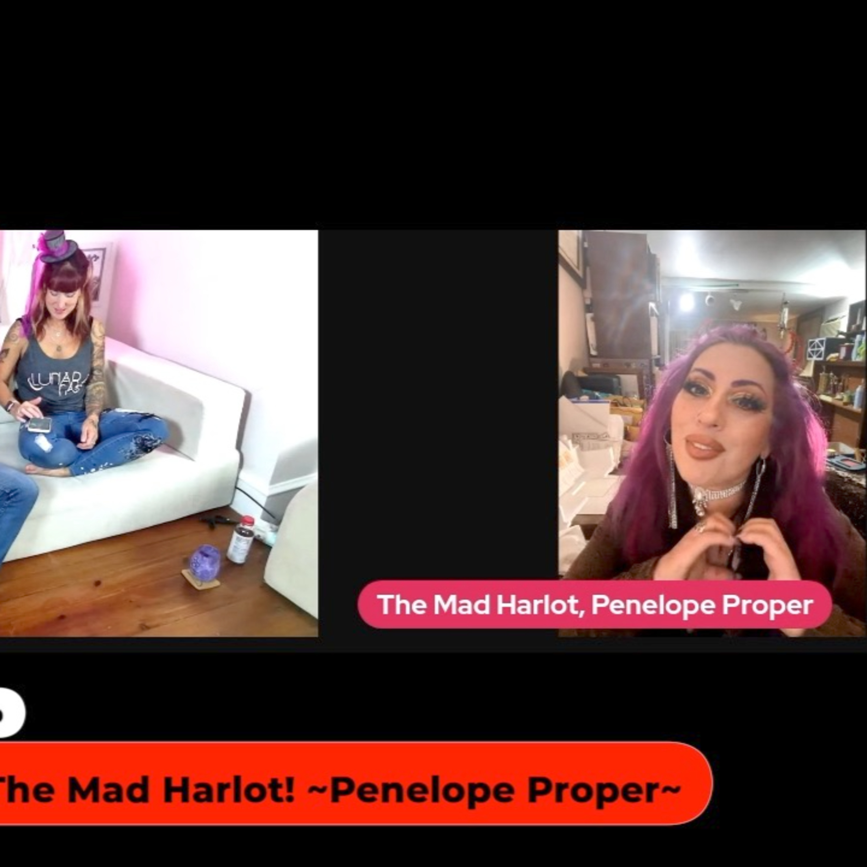 Sexy & Jagundo- Interview Penelope Proper, The Mad Harlot!! 9-28-23