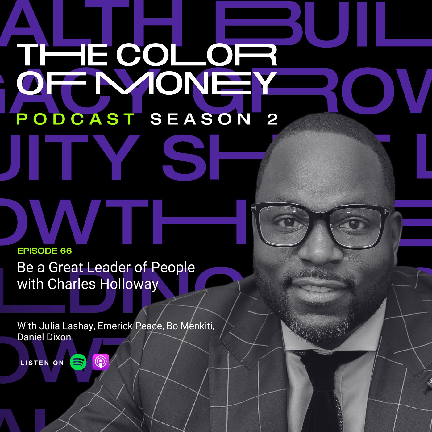 66. Be a Great Leader of People with Charles Holloway episode artwork