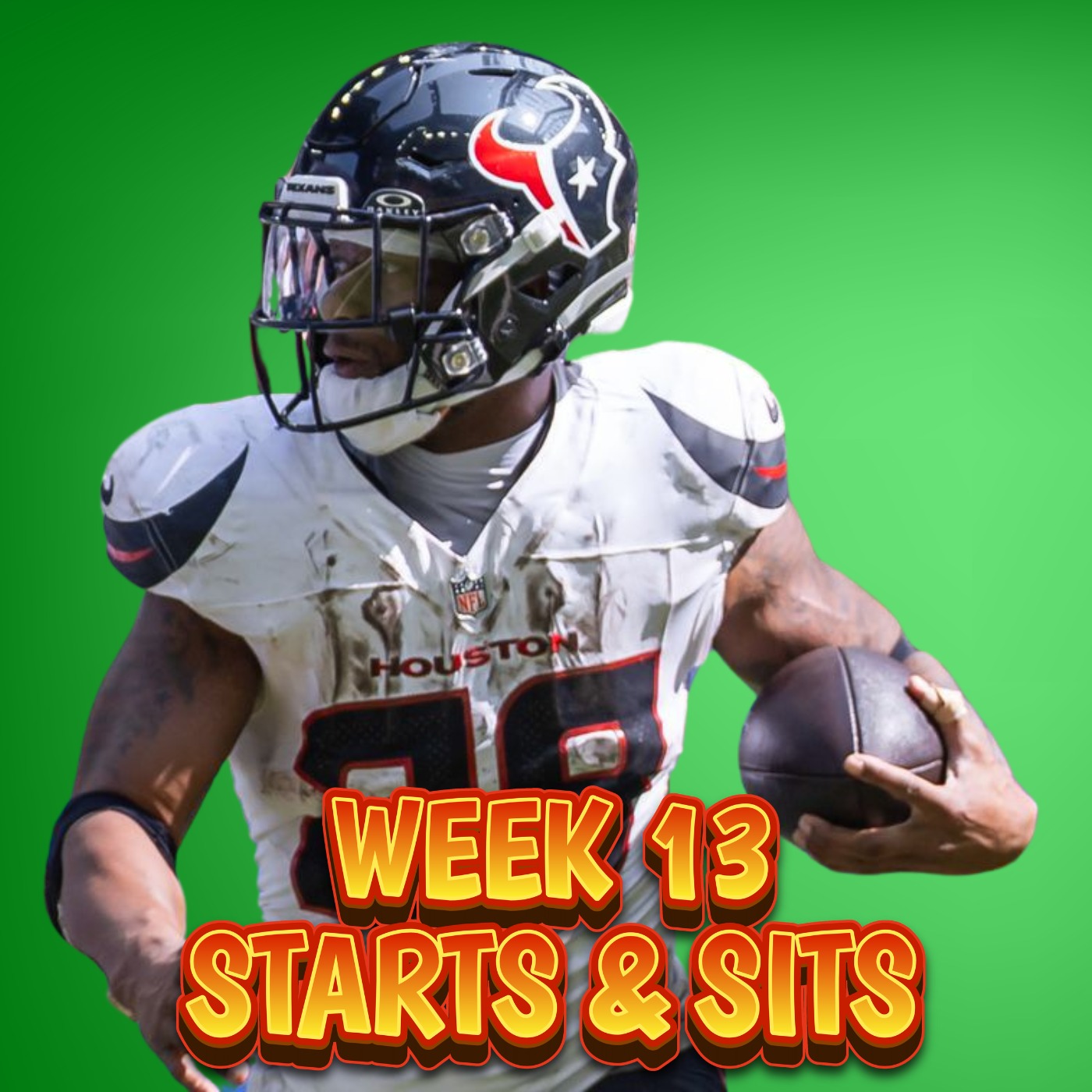 Running Backs on FIRE! Week 13 Start Sit Advice episode artwork