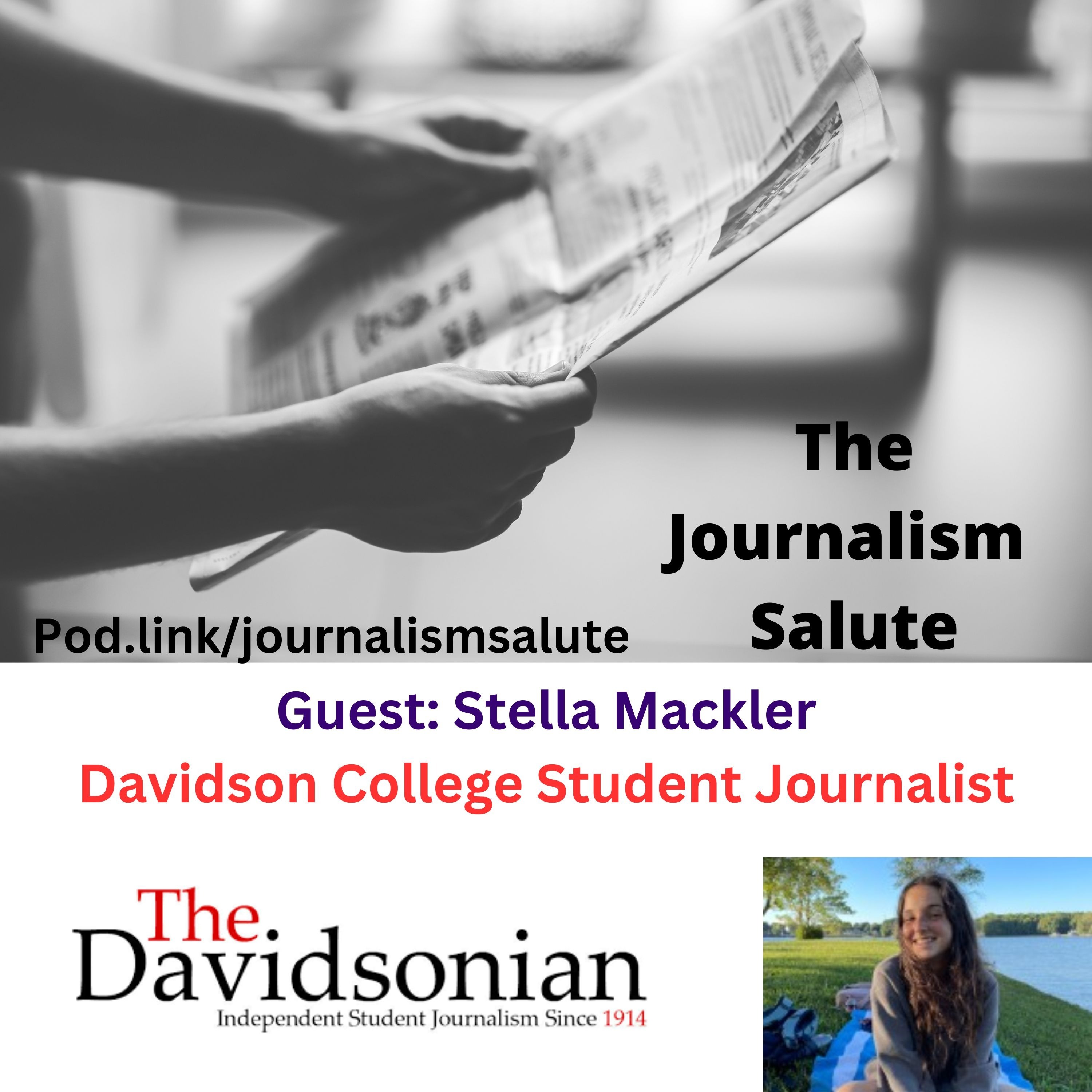 Stella Mackler, Davidson College student journalist