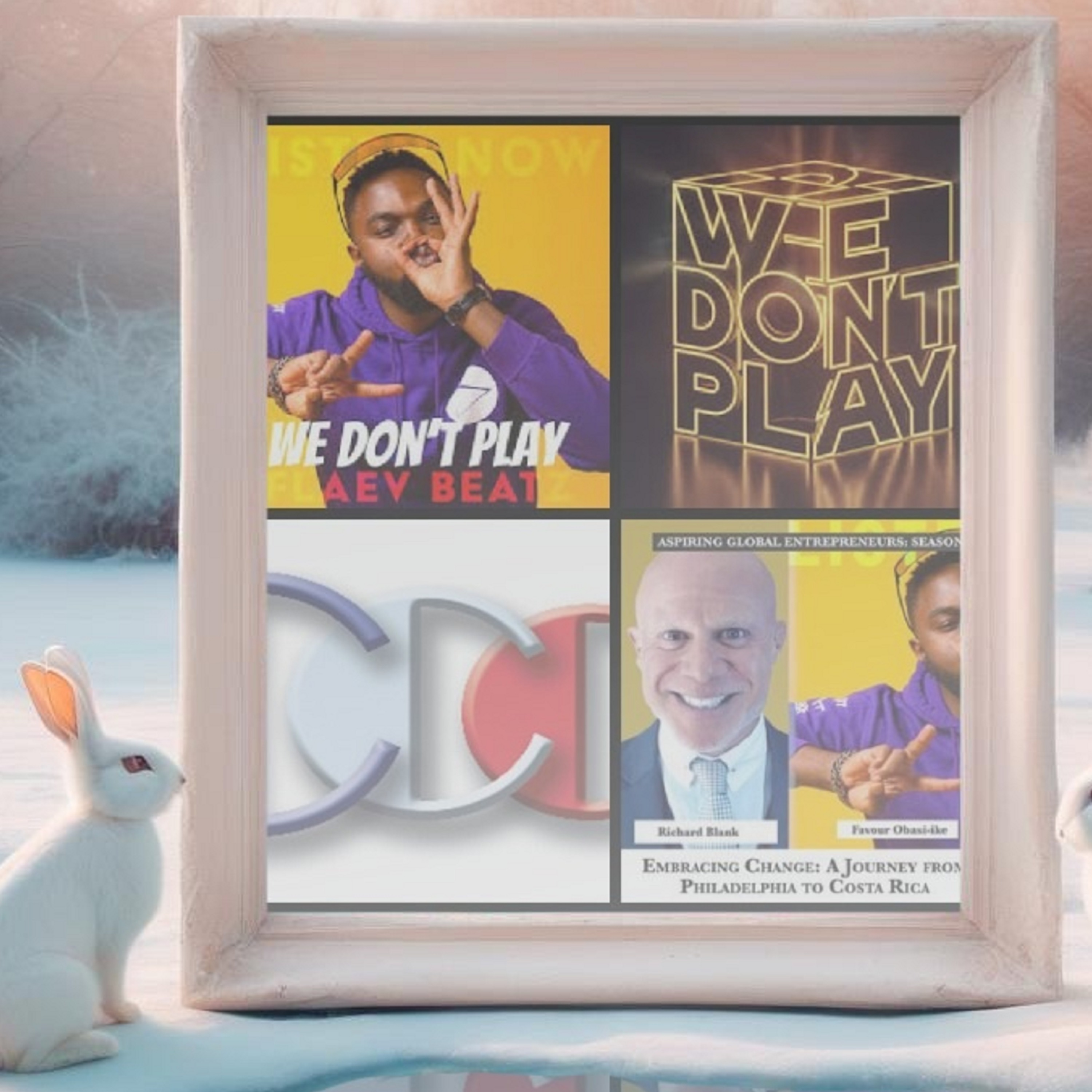 We Don't PLAY! by Favour Obasi-ike. The SEO Marketing Podcast Show with guest Richard Blank episode artwork
