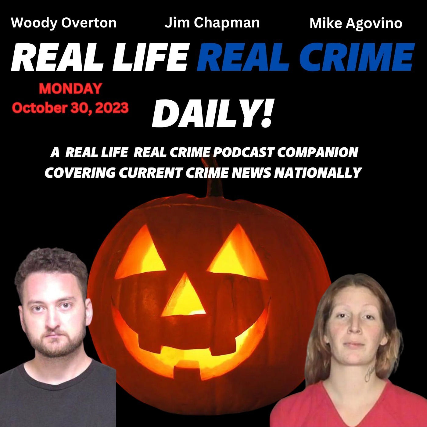 RLRC Daily 10/30/23 | Pharmacist poisoned by Husband, Woman Throws Date Off Bridge, The Shocking Crimes of Halloween