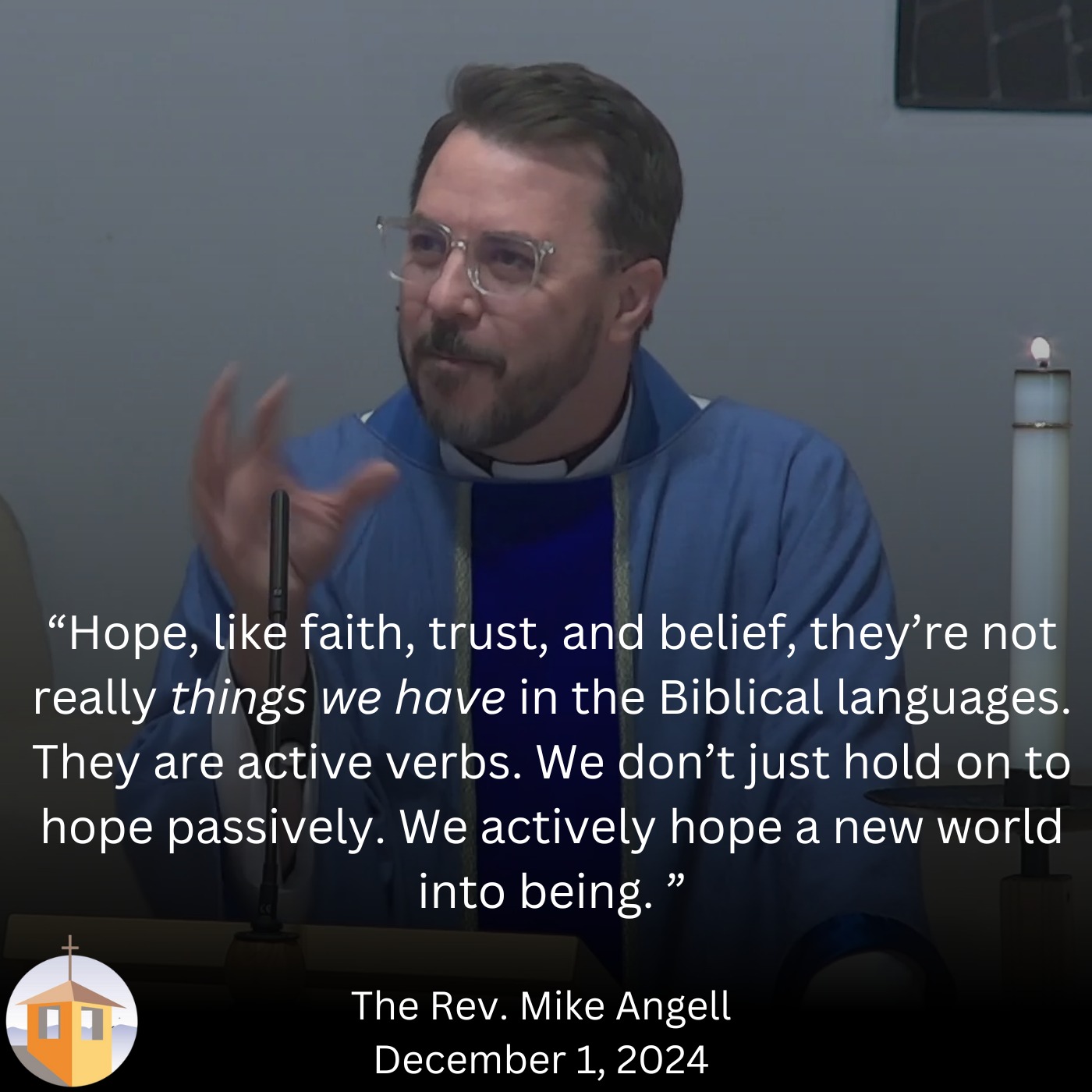 Advent Translation - The Rev. Mike Angell episode artwork