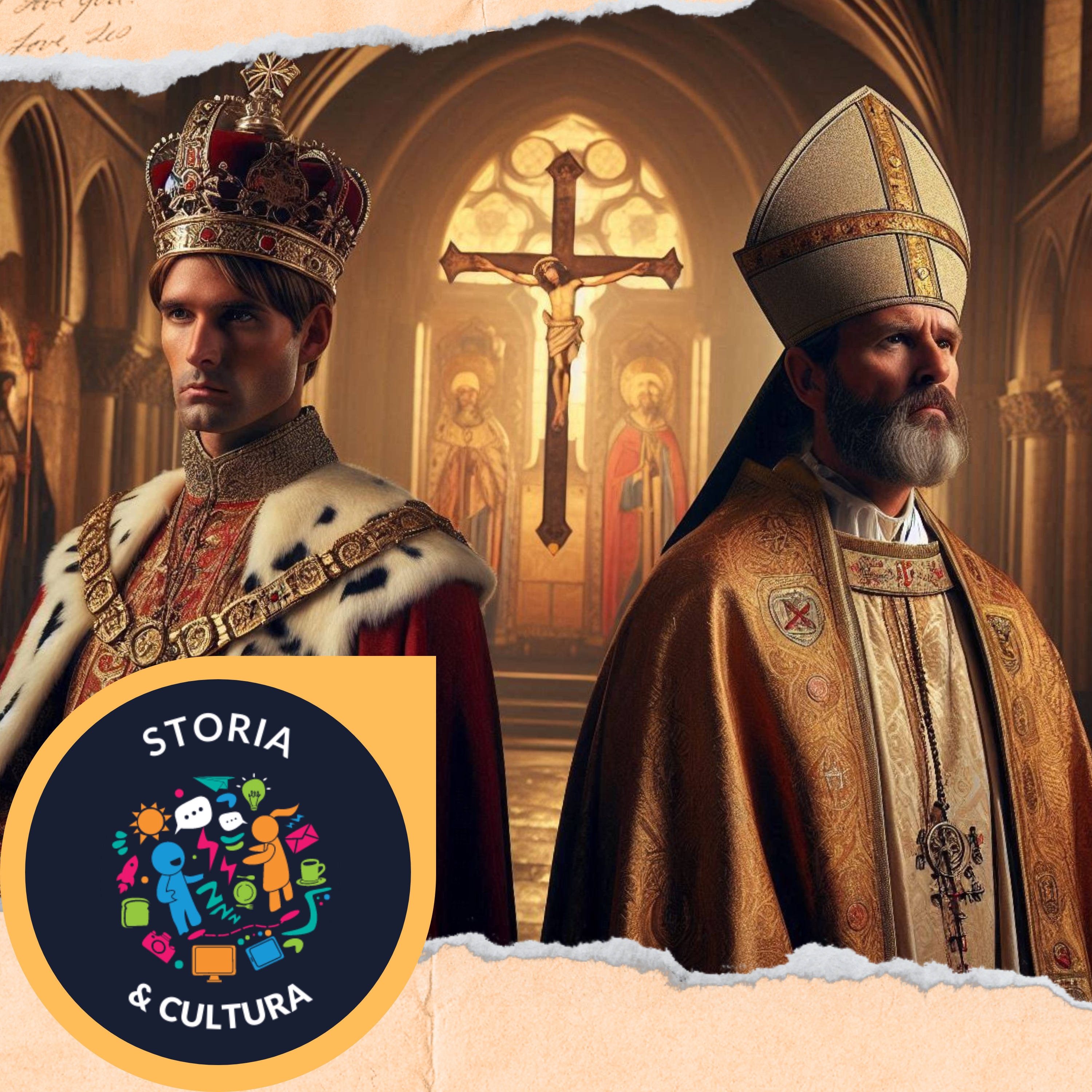 Enrico II e Becket: Il Re e l’Arcivescovo