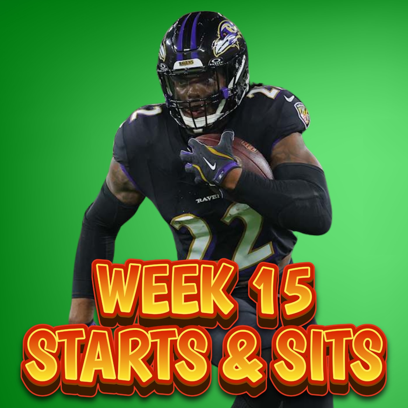 RB START SIT Decisions Made EASY for Fantasy Playoffs! episode artwork