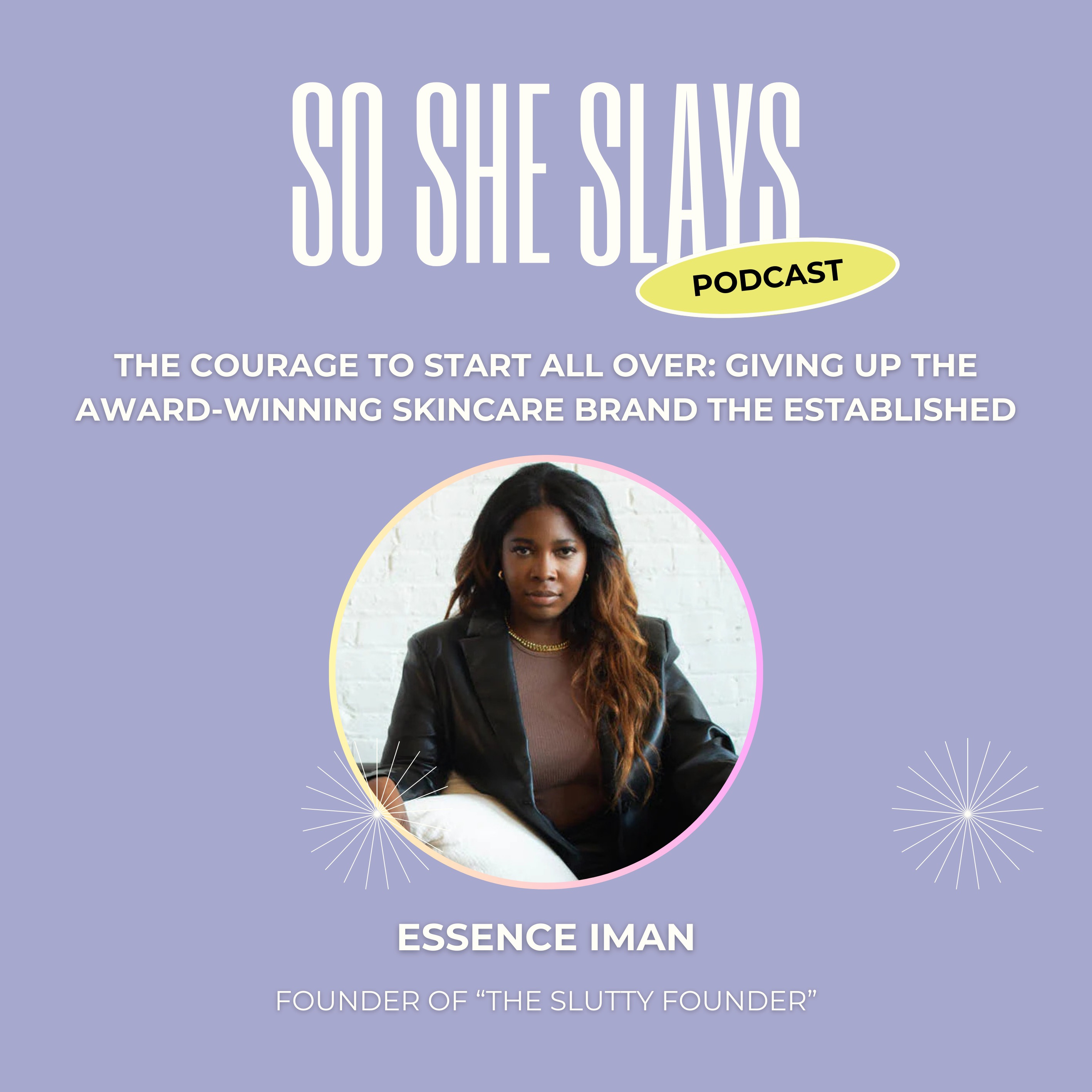 The courage to start all over: Giving up the award-winning skincare brand The Established