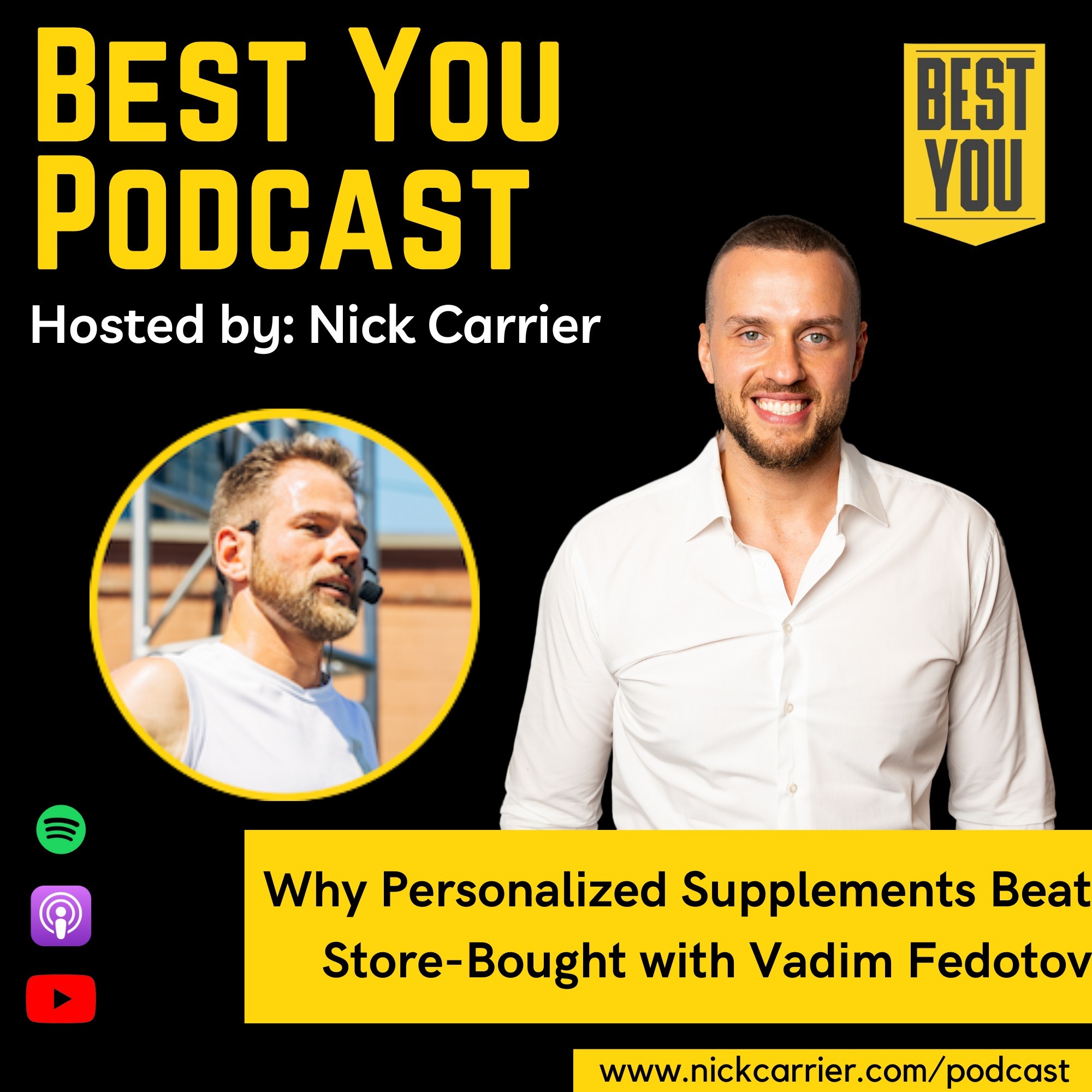 Why Personalized Supplements Beat Store-Bought with Vadim Fedotov episode artwork