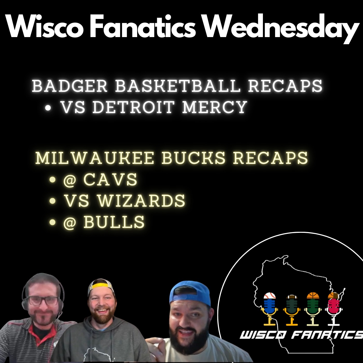 Badgers beat Detroit, Bucks winning without Dame and Giannis episode artwork