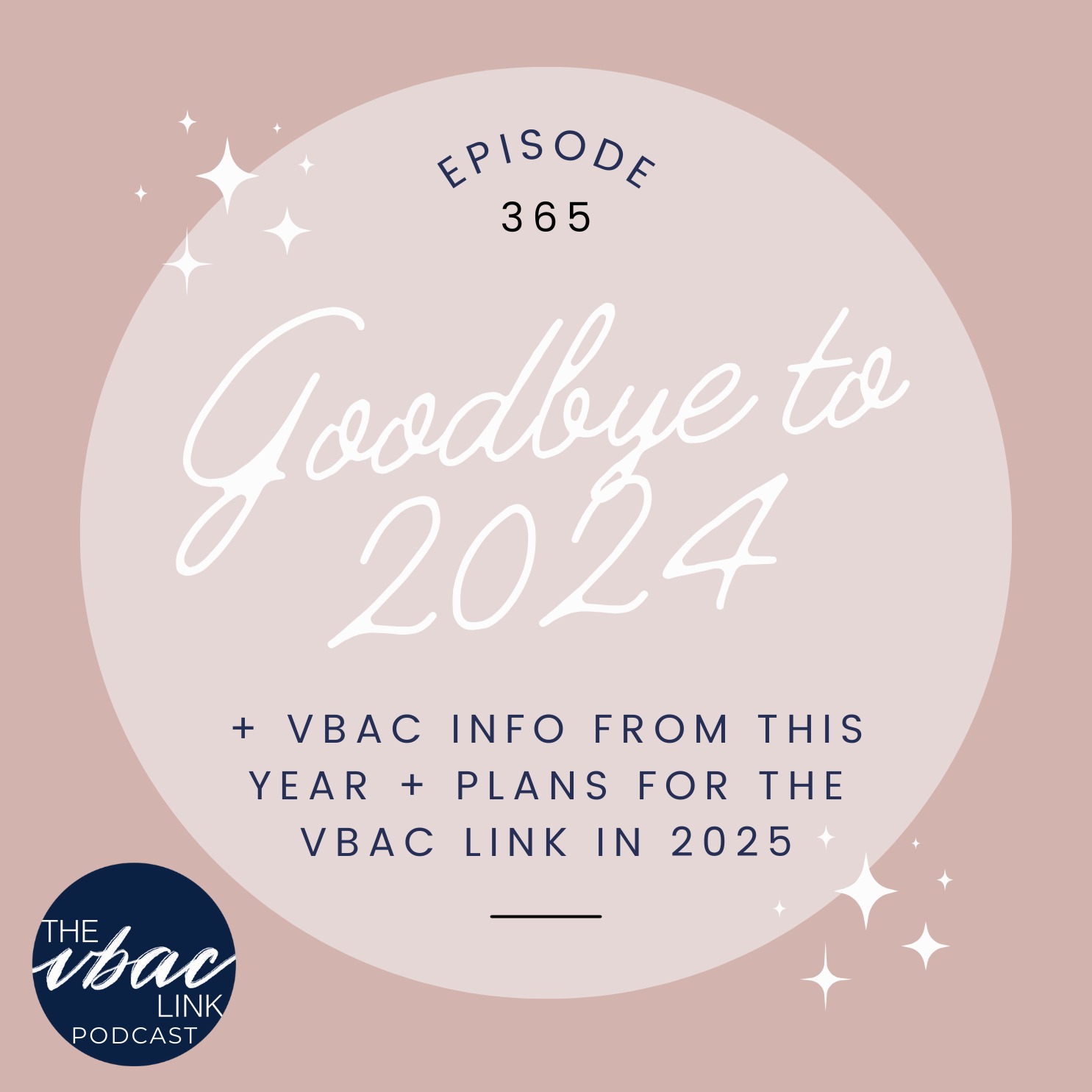 Episode 365 Goodbye to 2024 + VBAC Prep Info From This Year + Plans for The VBAC Link in 2025