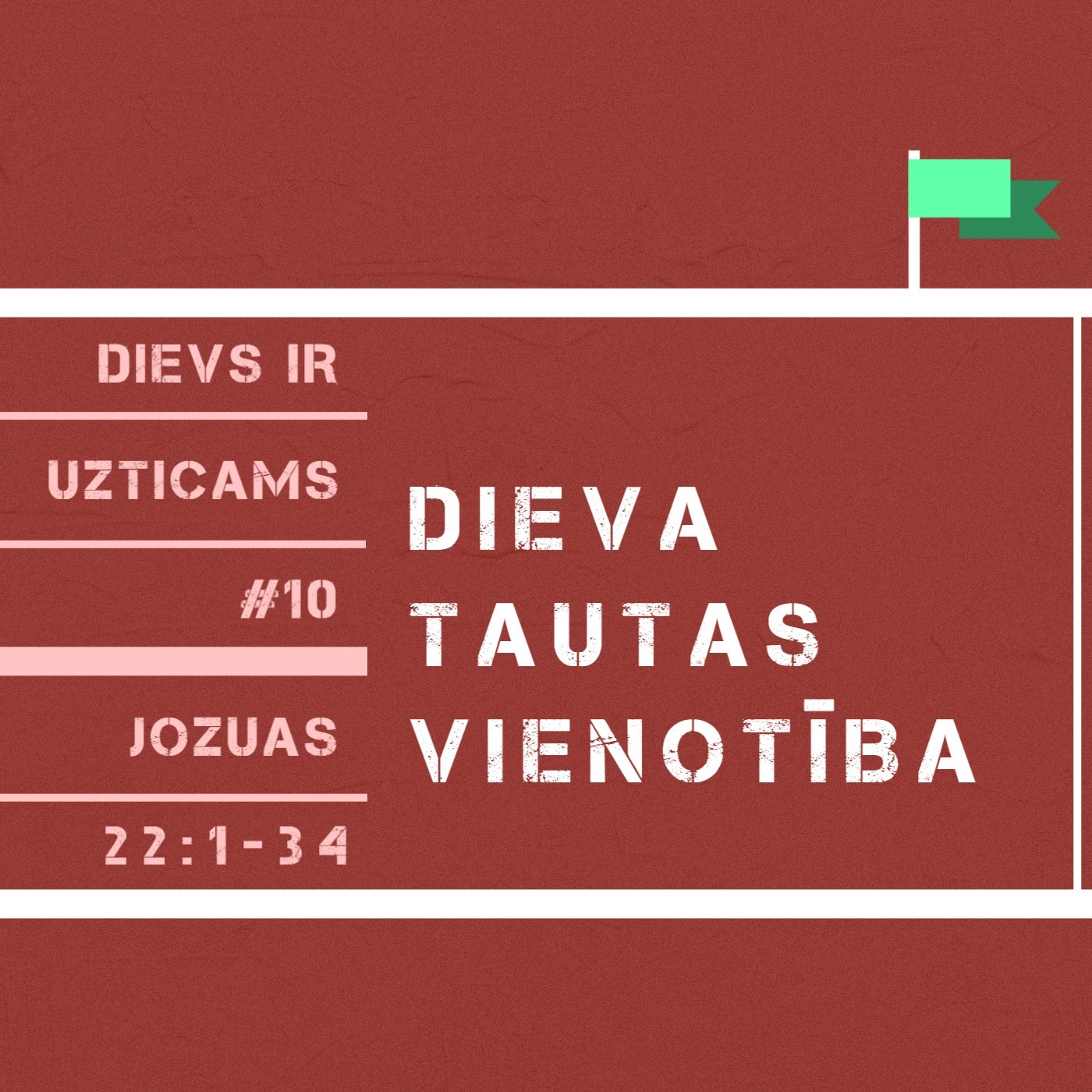 "Dieva tautas vienotība" - Jozuas 22:1-34 (10.11.2024.) episode artwork