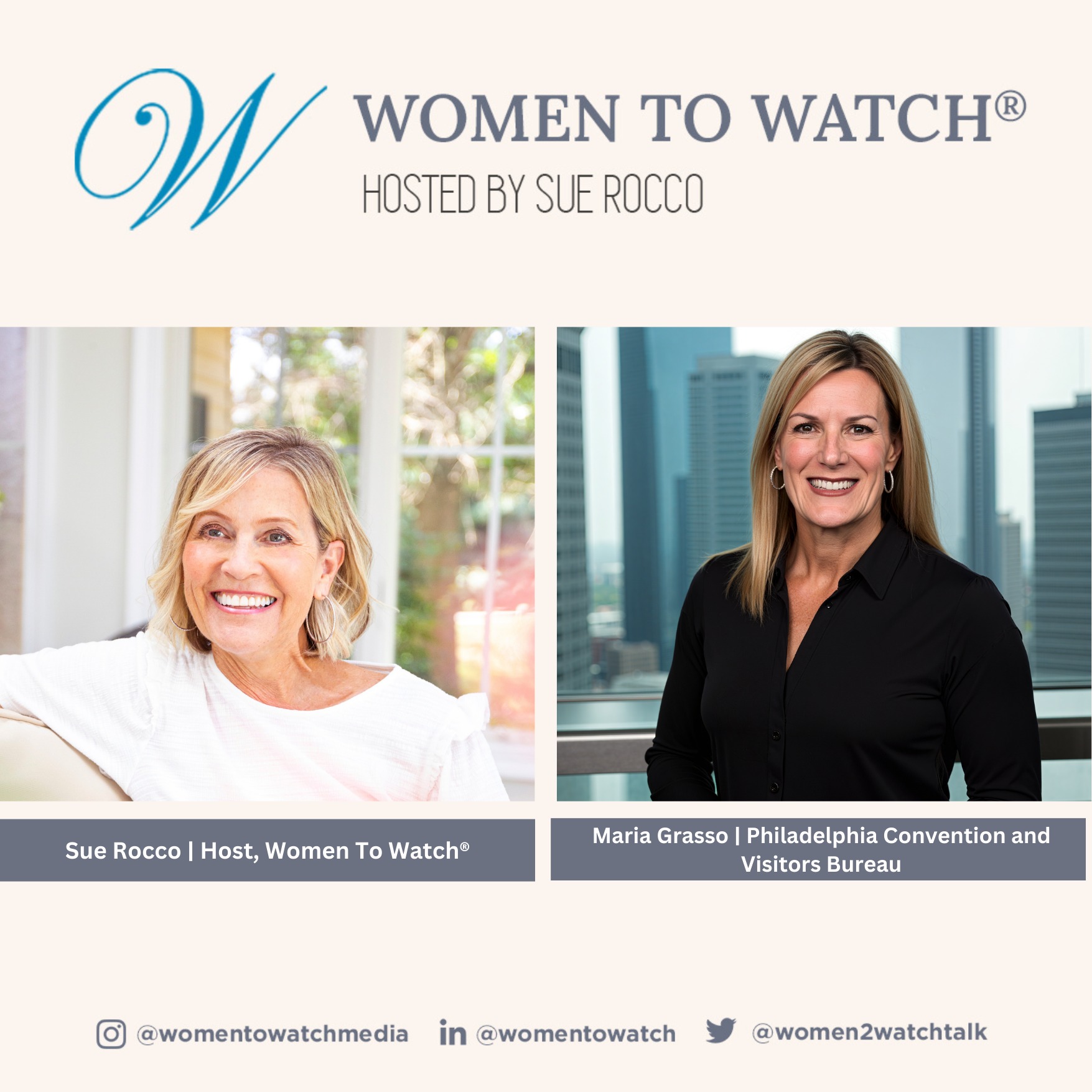 Women to Watch Media® with Sue Rocco