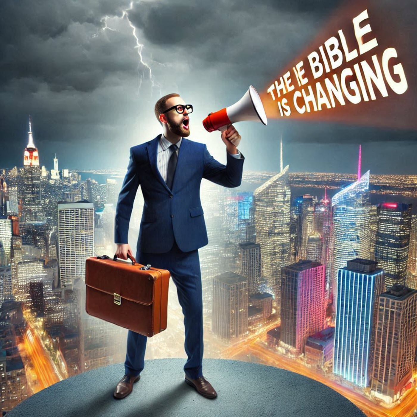 The immanent world wide announcement of the supernatural Bible changes