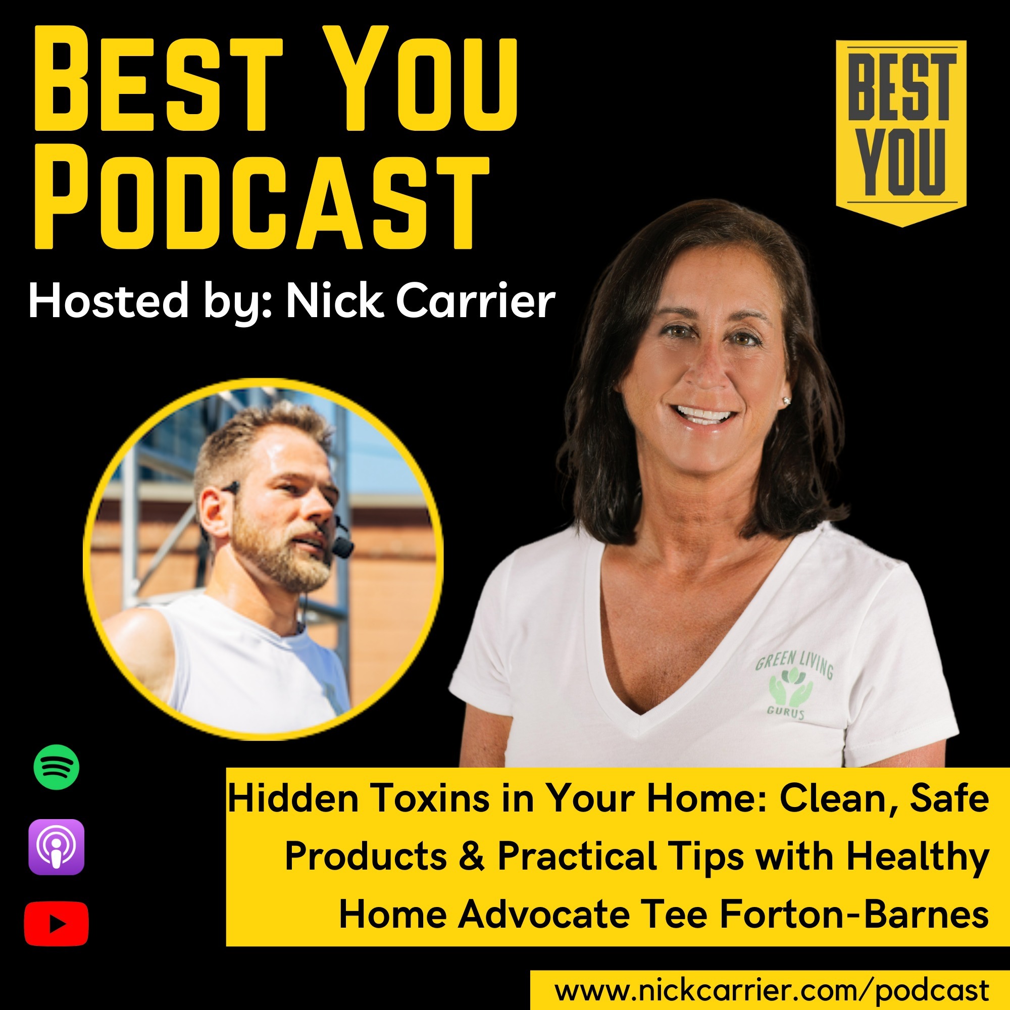 Hidden Toxins in Your Home: Clean, Safe Products & Practical Tips with Healthy Home Advocate Tee Forton-Barnes episode artwork