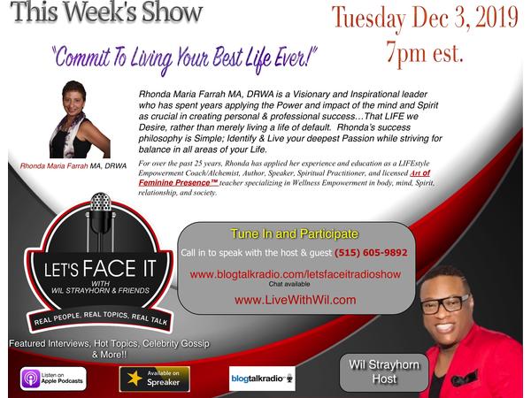 Lets Face It w/ Wil Strayhorn & Friends