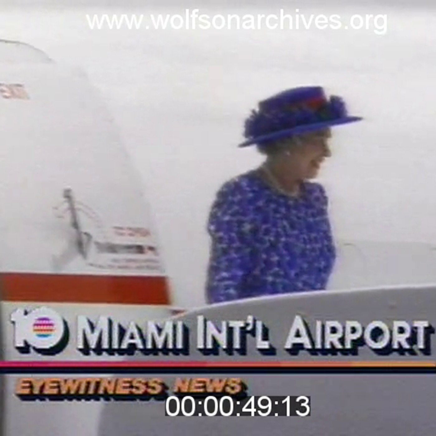 May 17, 1991: Queen Elizabeth II visits Miami