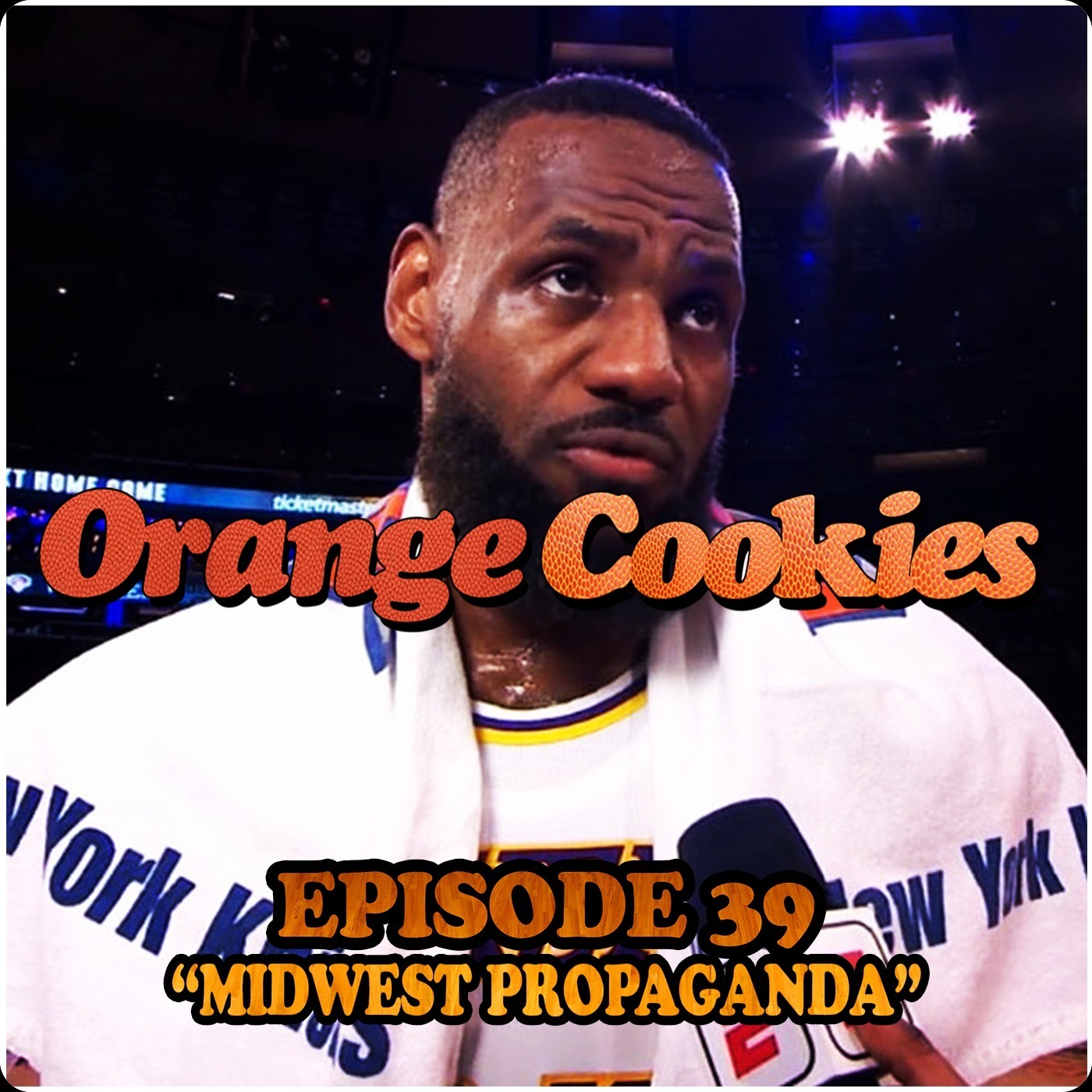 NBA Podcast Orange Cookies From The Association We All Love 🏀🍪