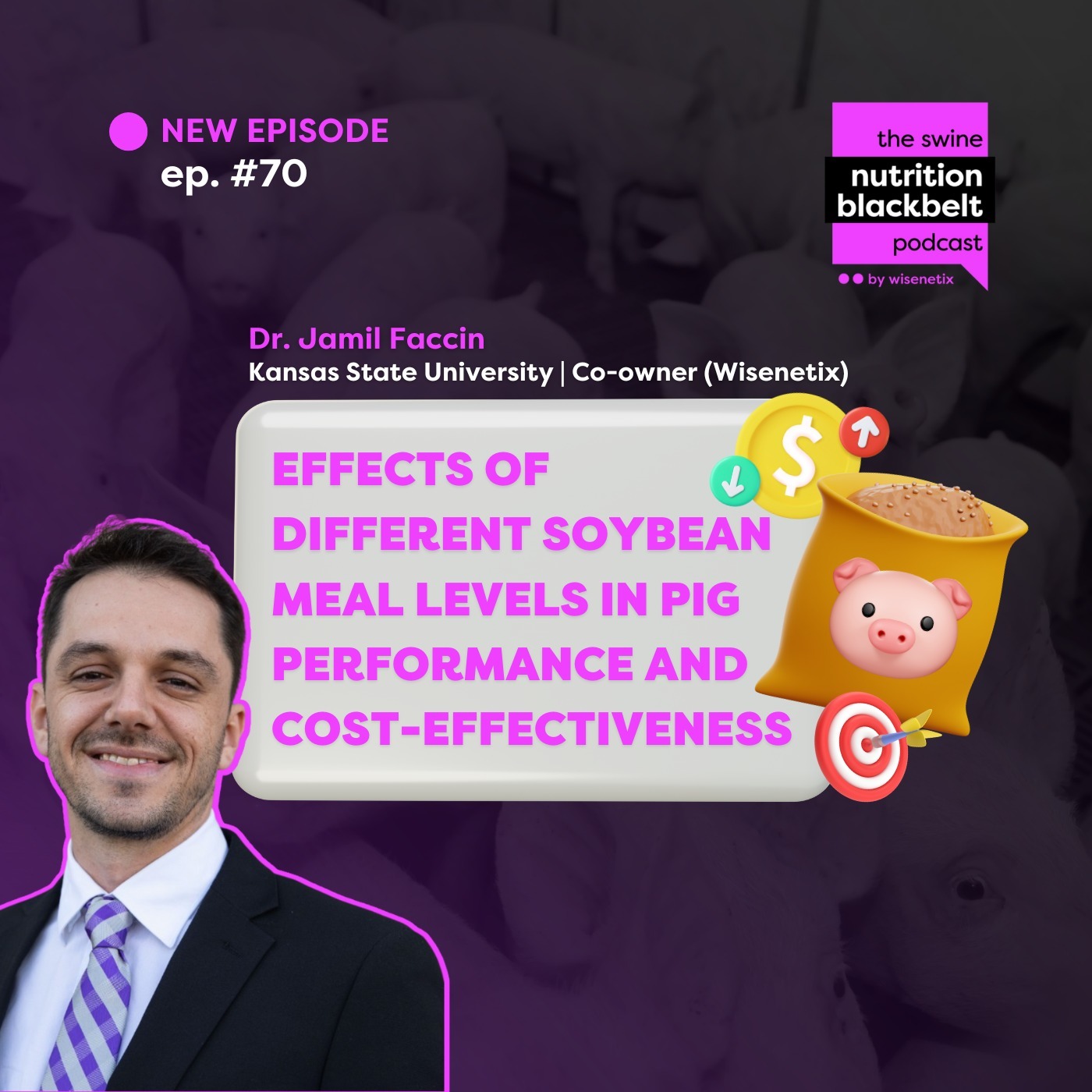 Dr. Jamil Faccin: Soybean Meal Levels in Pig Performance | Ep. 70