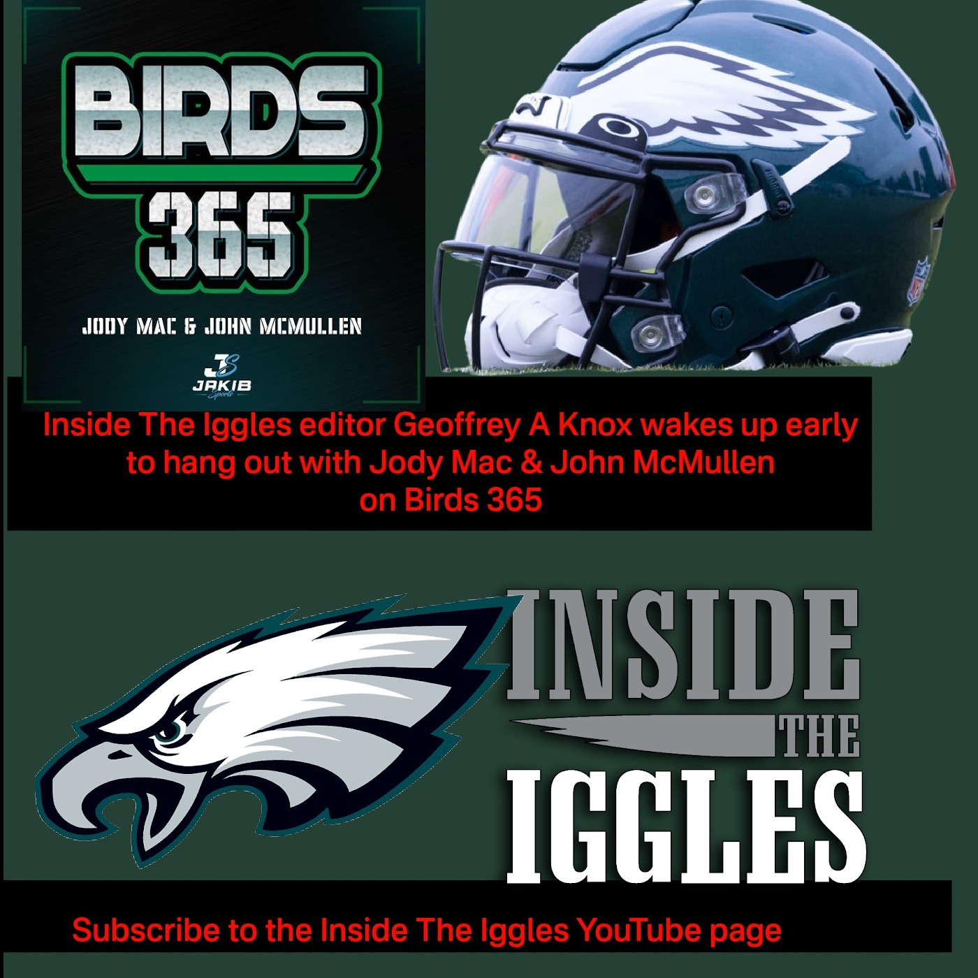 Inside The Iggles editor Geoffrey A Knox wakes up with Birds 365 episode artwork