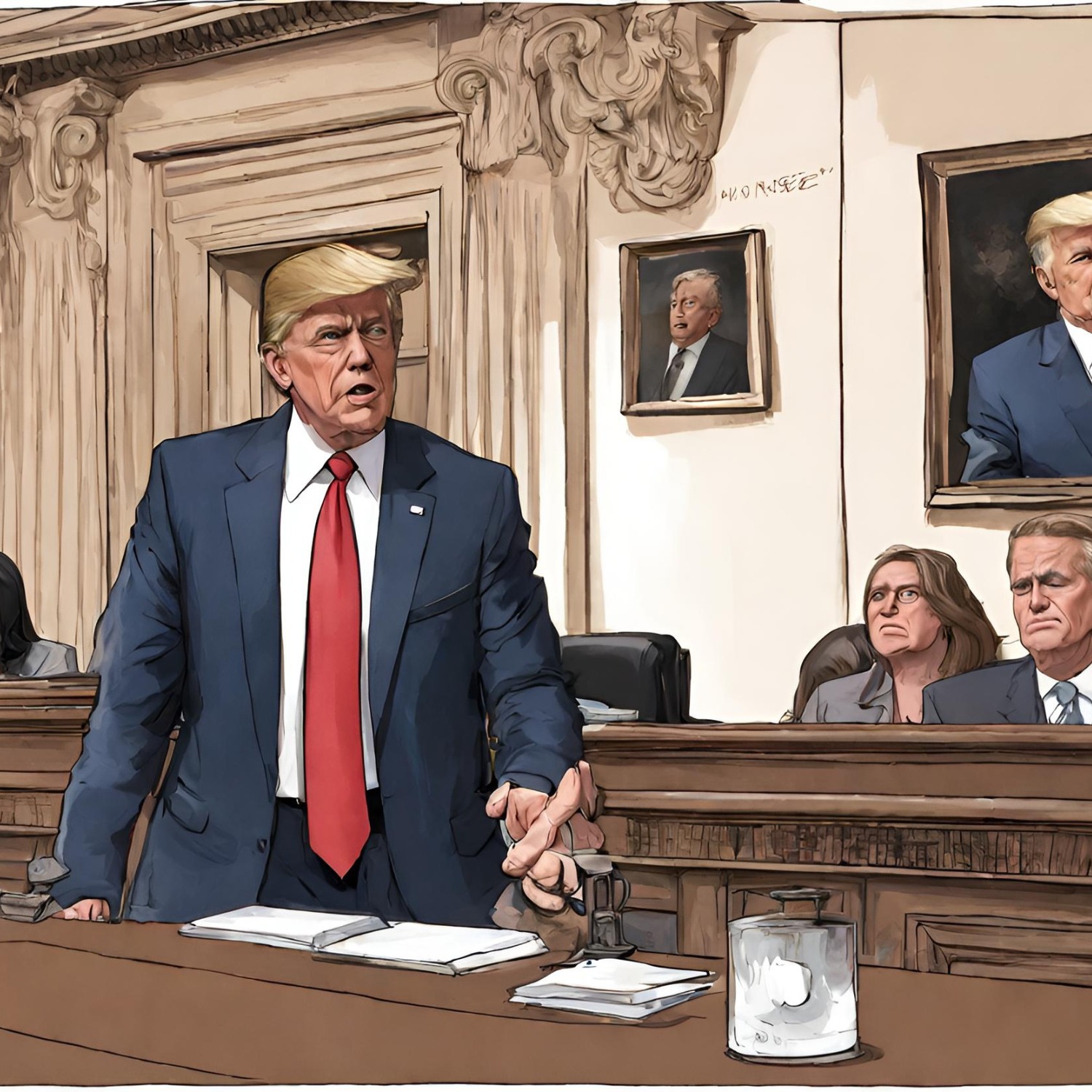 405 | Deep State hammers Donald Trump; open lines show