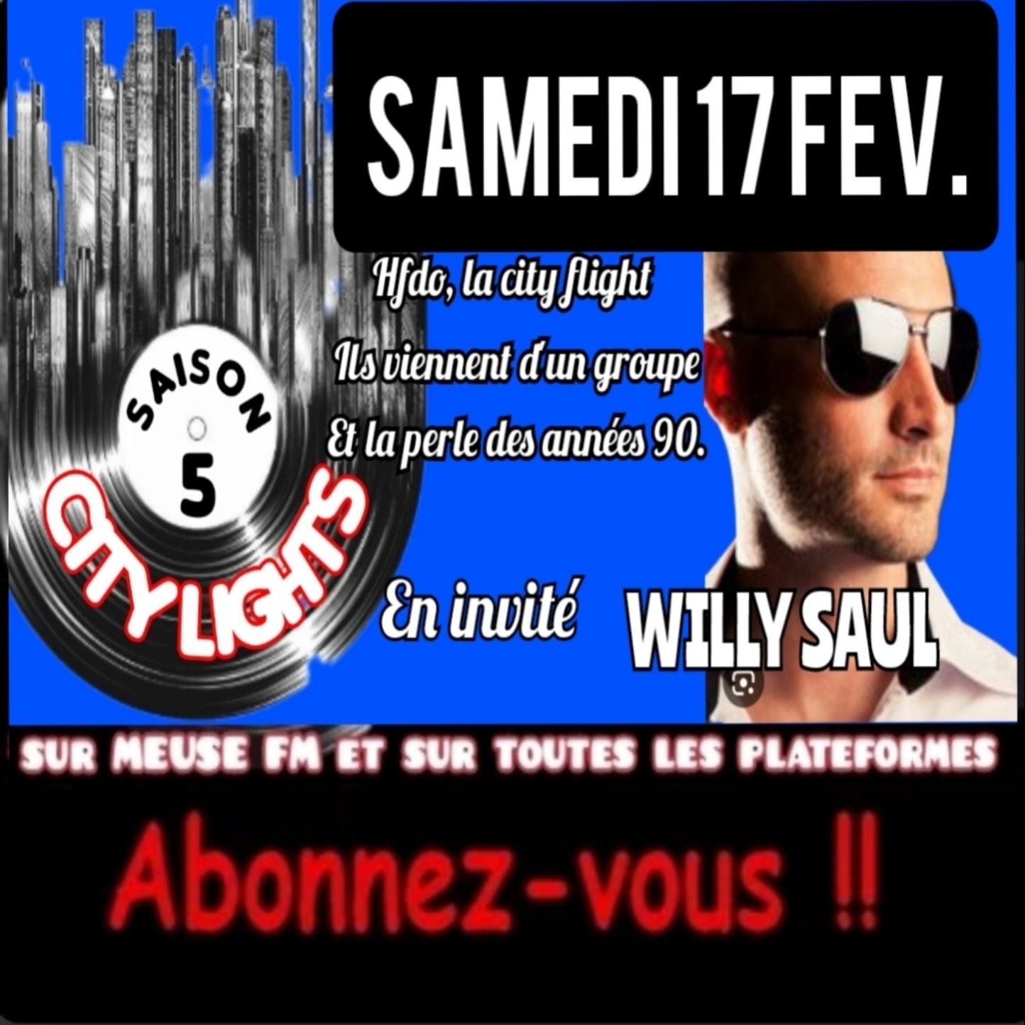 CITY LIGHTS SAISON 5 EP 11 avec Willy Saul. episode artwork