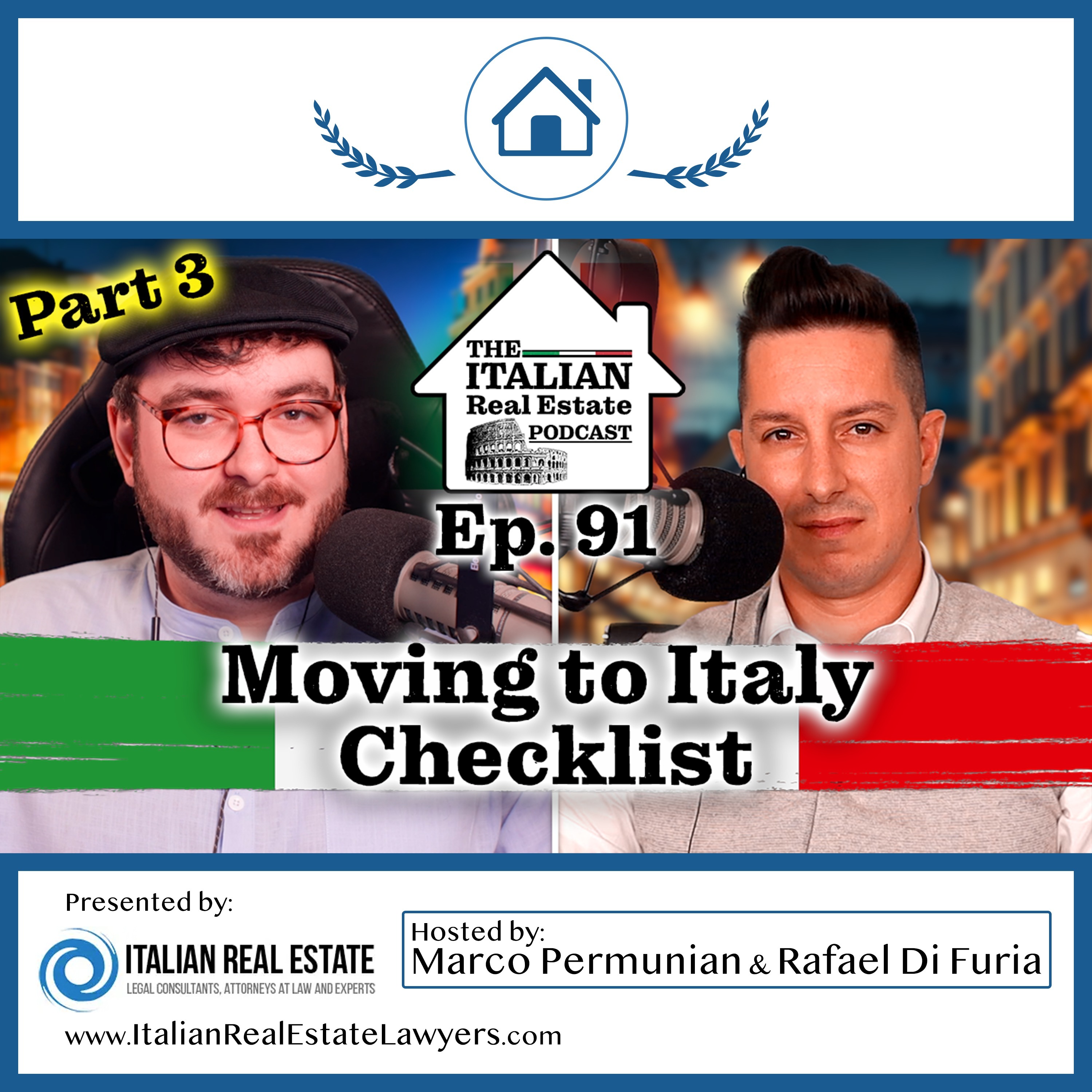 Moving to Italy Checklist for 2024 - Part 3