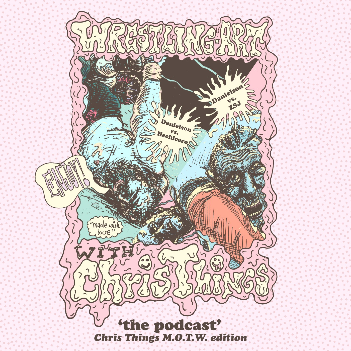 Wrestling Art with Chris Things