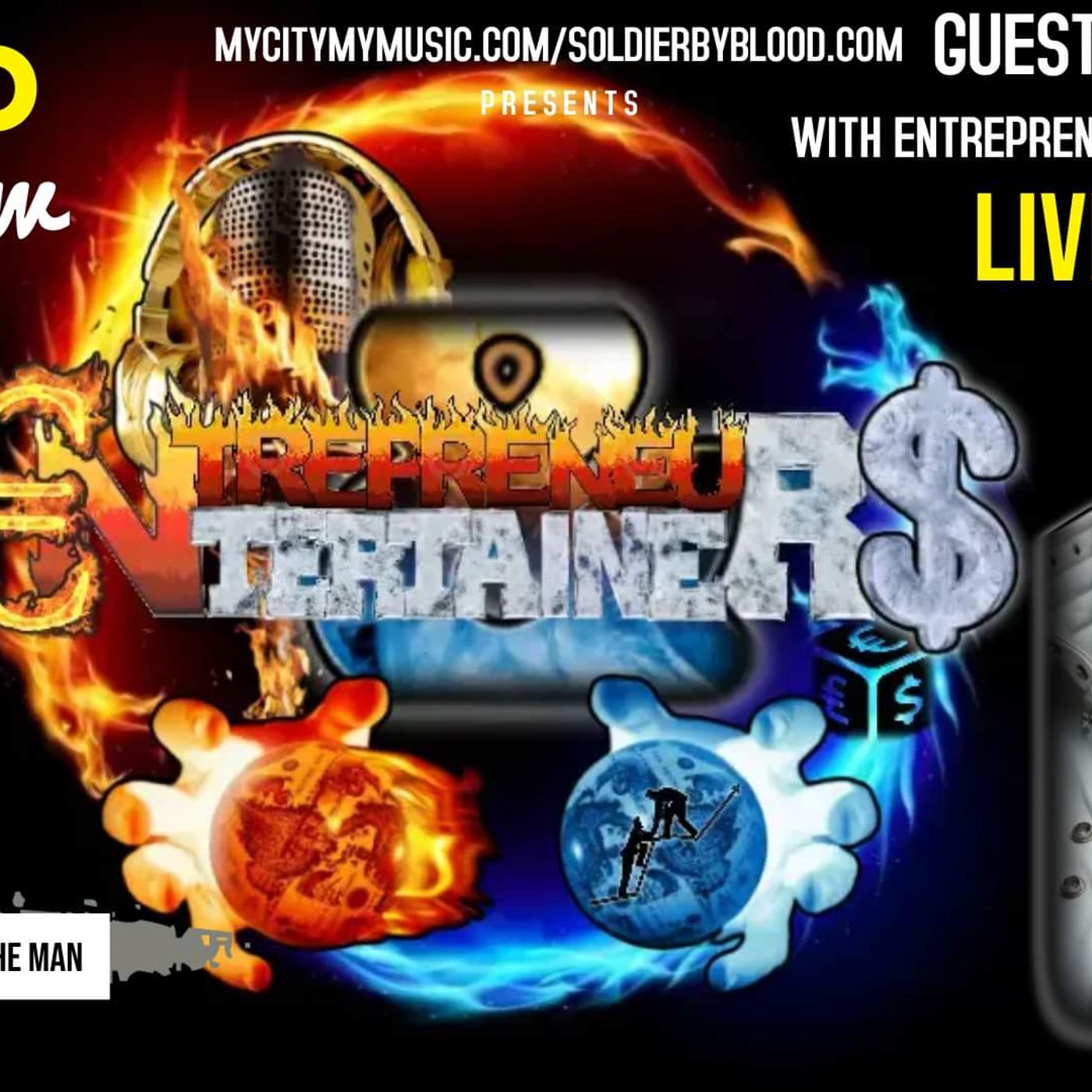 Live w/PBE Pluto on Entrepreneurs & Entertainment @DaPlayground AfterDark episode artwork