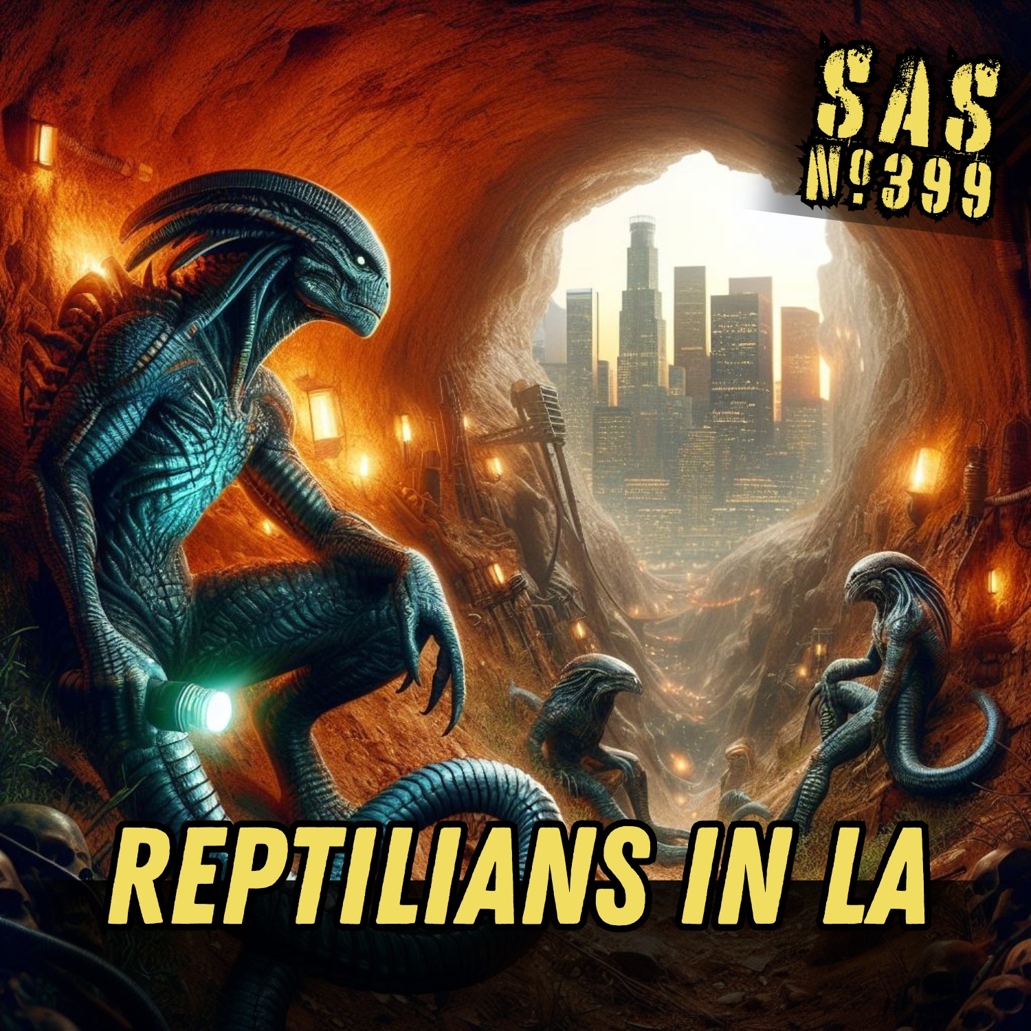 SAS | 399 | 🦎 Lizard People under L.A. map matches up to government facilities; conspiracy deepens