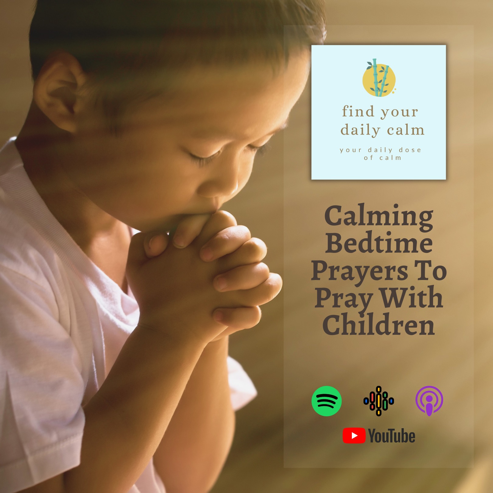 Calming Bedtime Prayers To Pray With Children