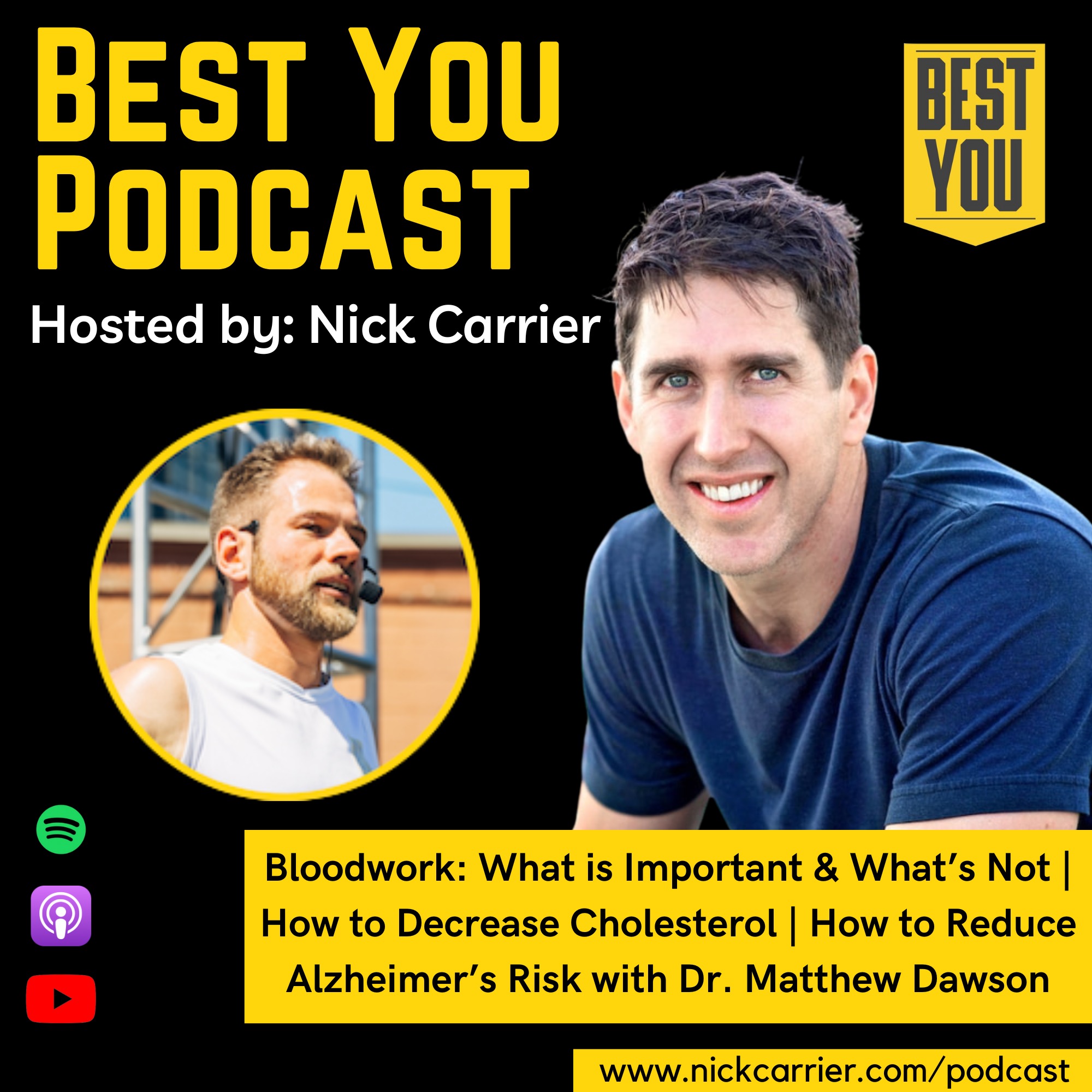 Bloodwork: What is Important & What’s Not | How to Decrease Cholesterol | How to Reduce Alzheimer’s Risk with Dr. Matthew Dawson
