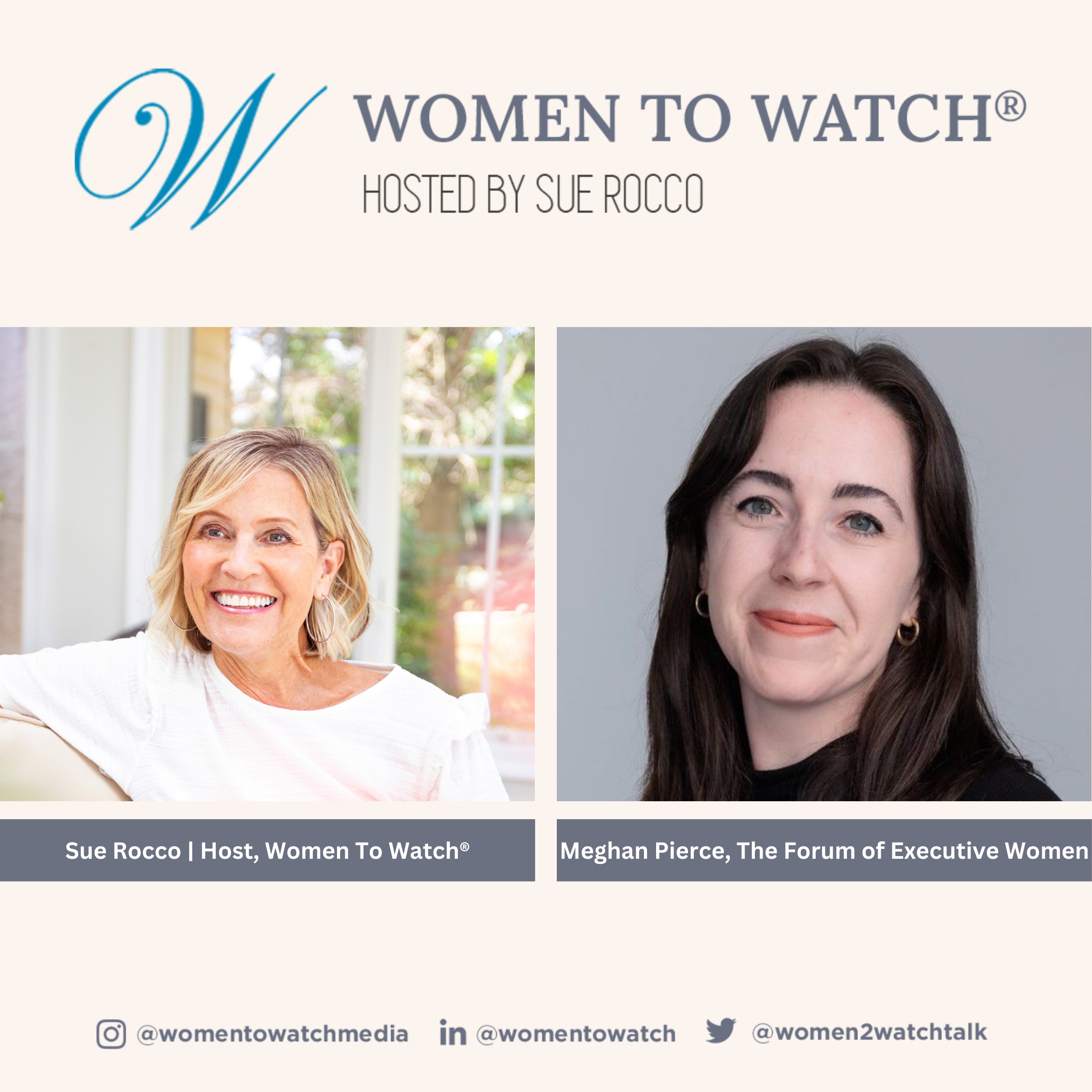 Women to Watch Media® with Sue Rocco