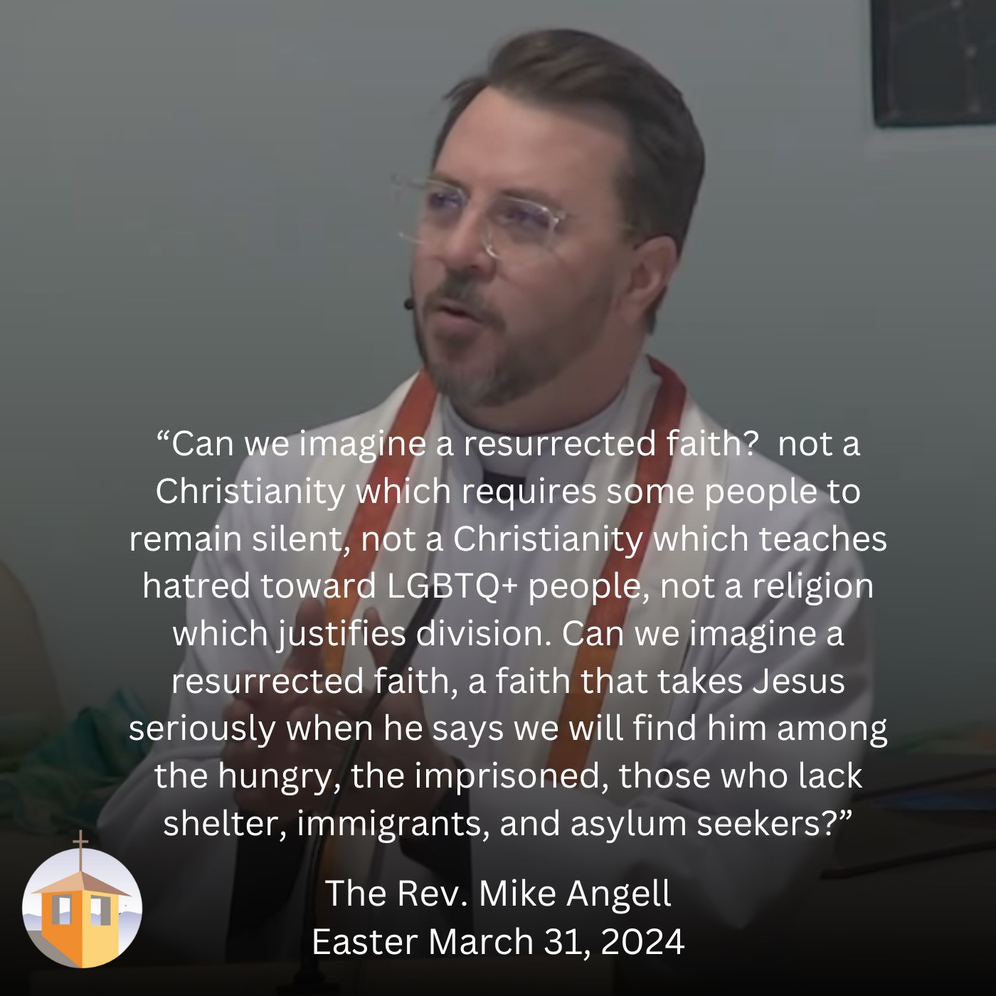 Resurrected Faith: The Rev. Mike Angell episode artwork