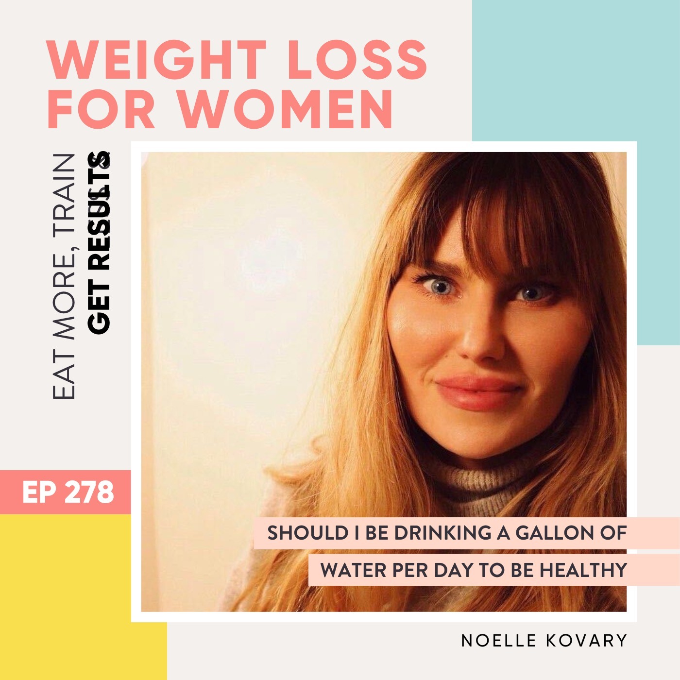 #278 - Should I be drinking a gallon of water per day to be healthy with Noelle Kovary