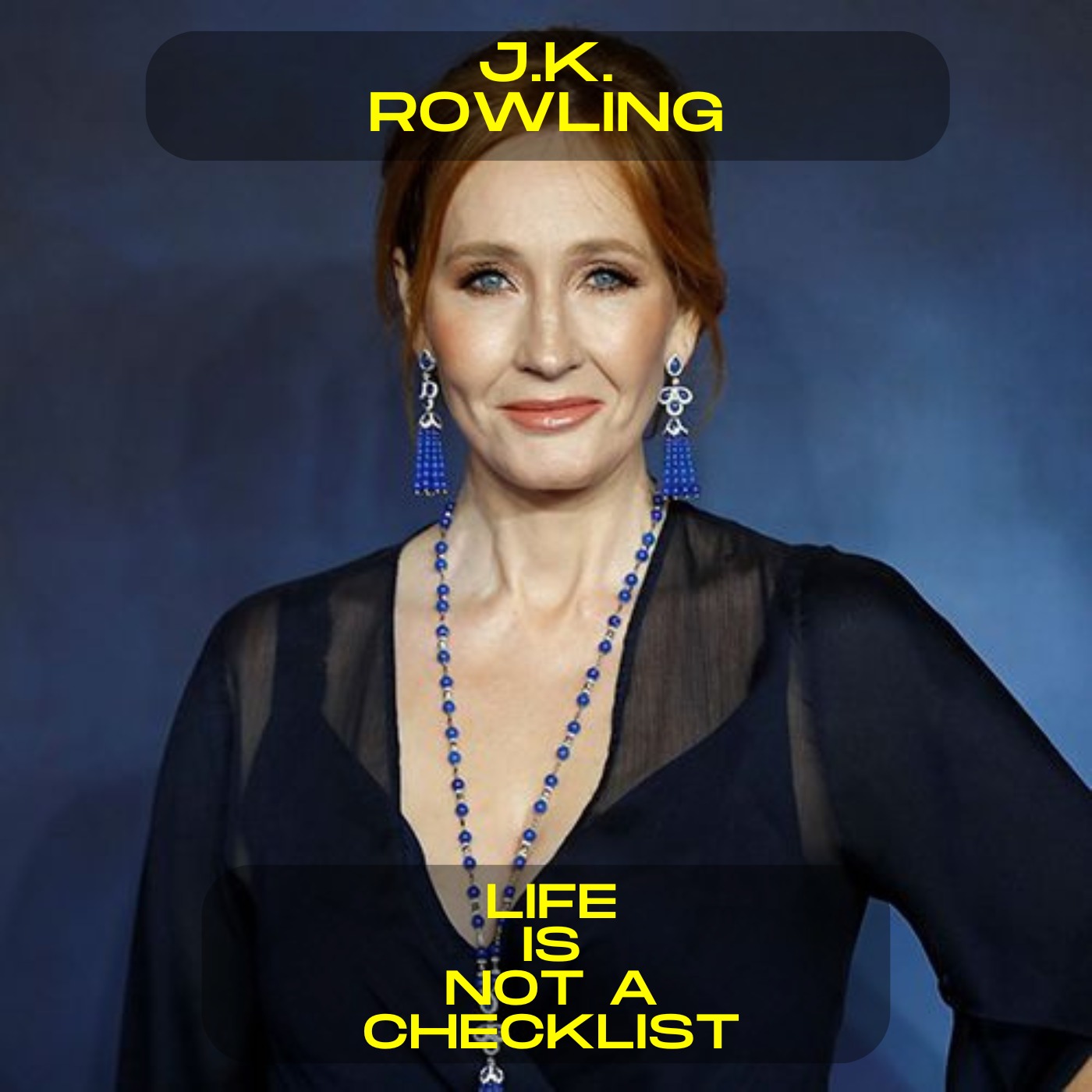 J.K. Rowling - Life is not just a checklist motivational speech