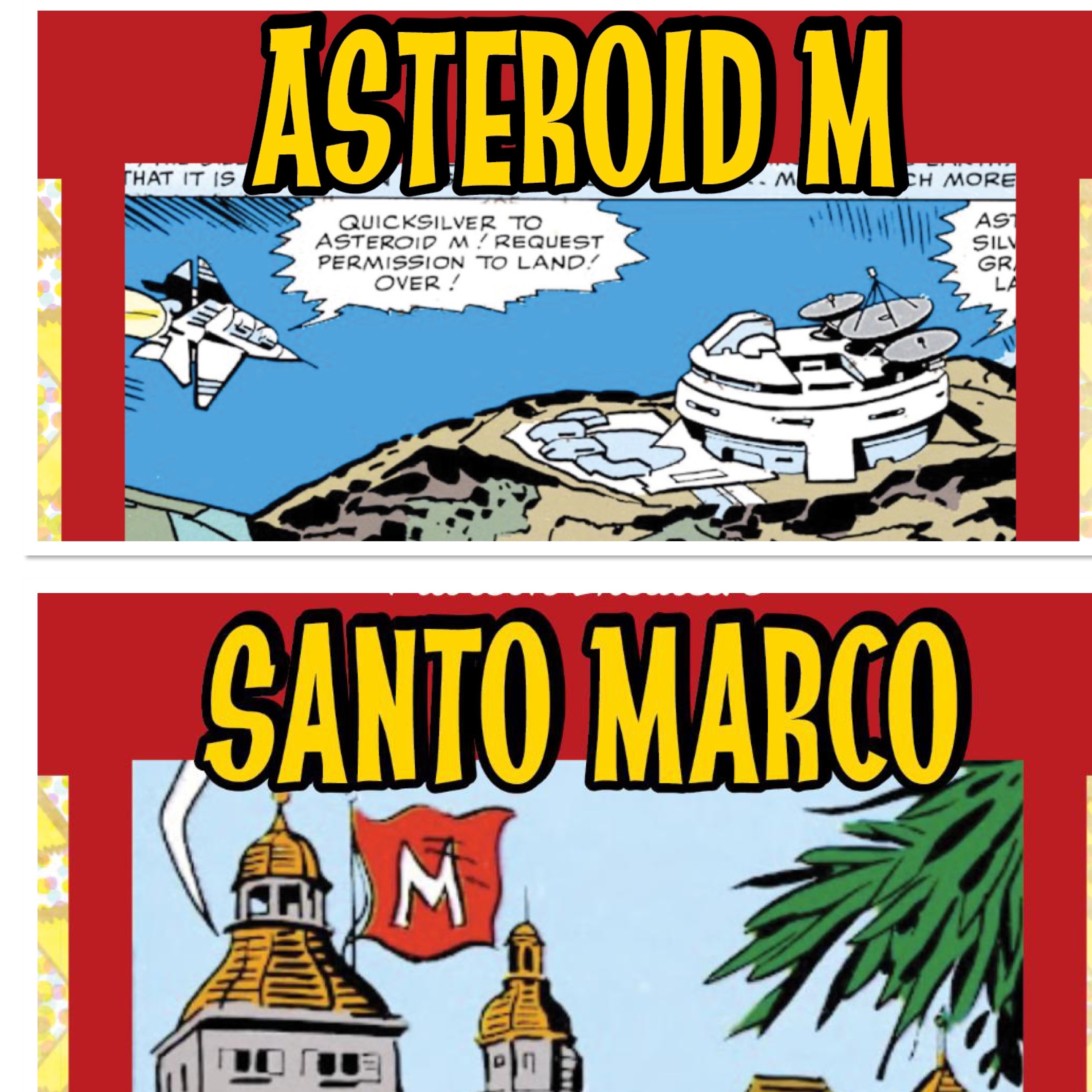 Double Bonus Patreon Release: Asteroid M with Hussein Rashid! Then Santo Marco with Rob Salerno!
