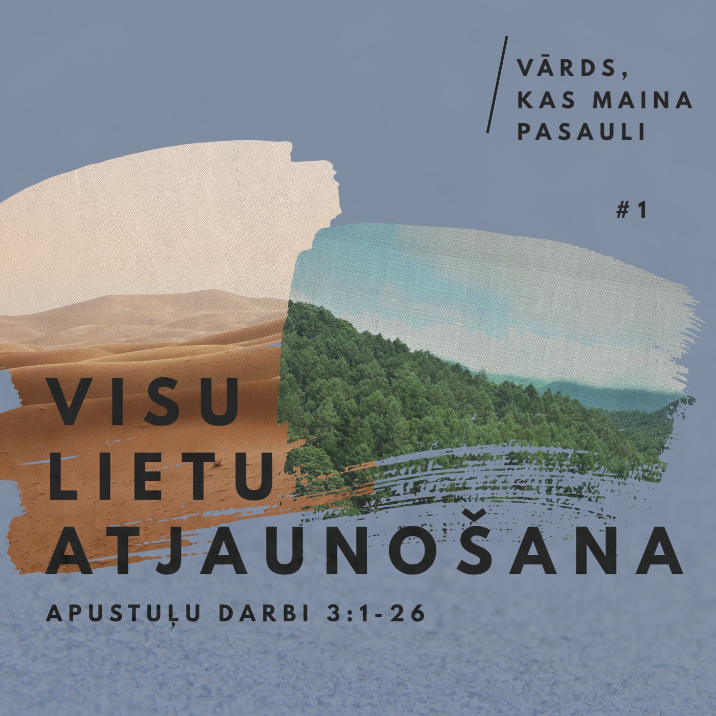 "Visu lietu atjaunošana" - Apustuļu darbi 3:1-26 (07.04.2024.) episode artwork