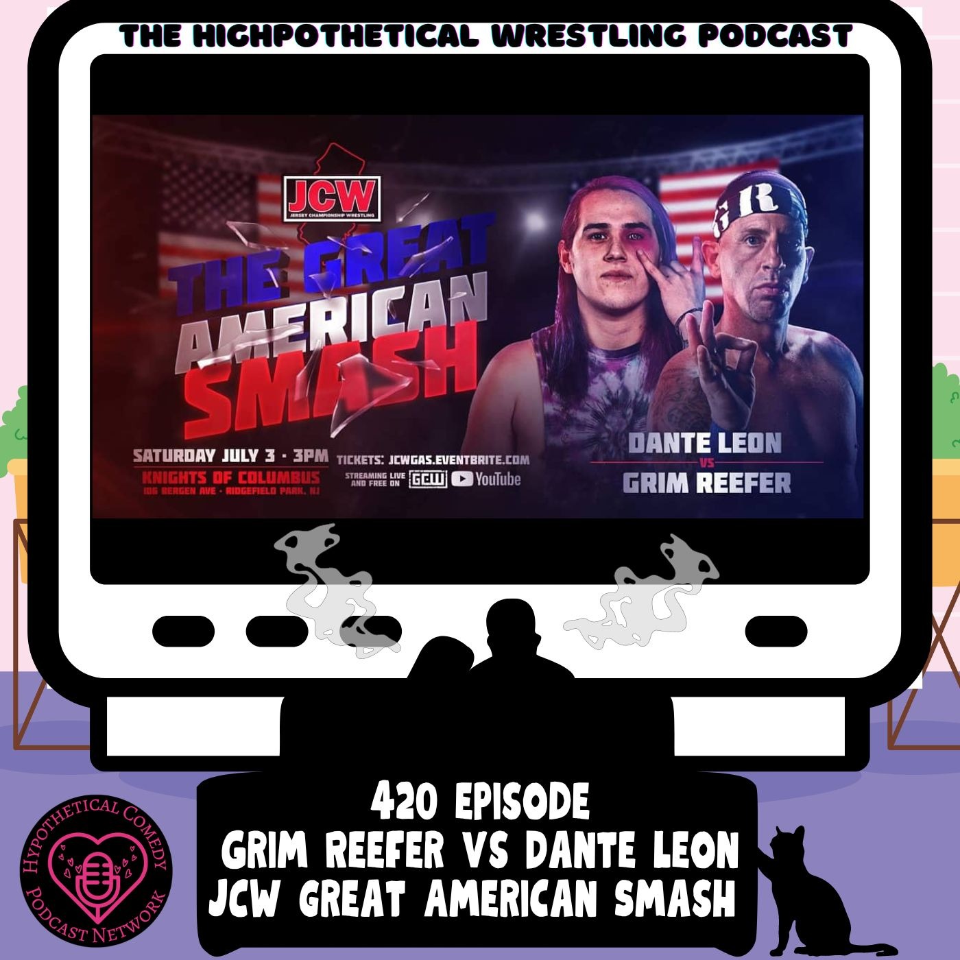 HW75: Grim Reefer vs Dante Leon (JCW Great American Smash)
