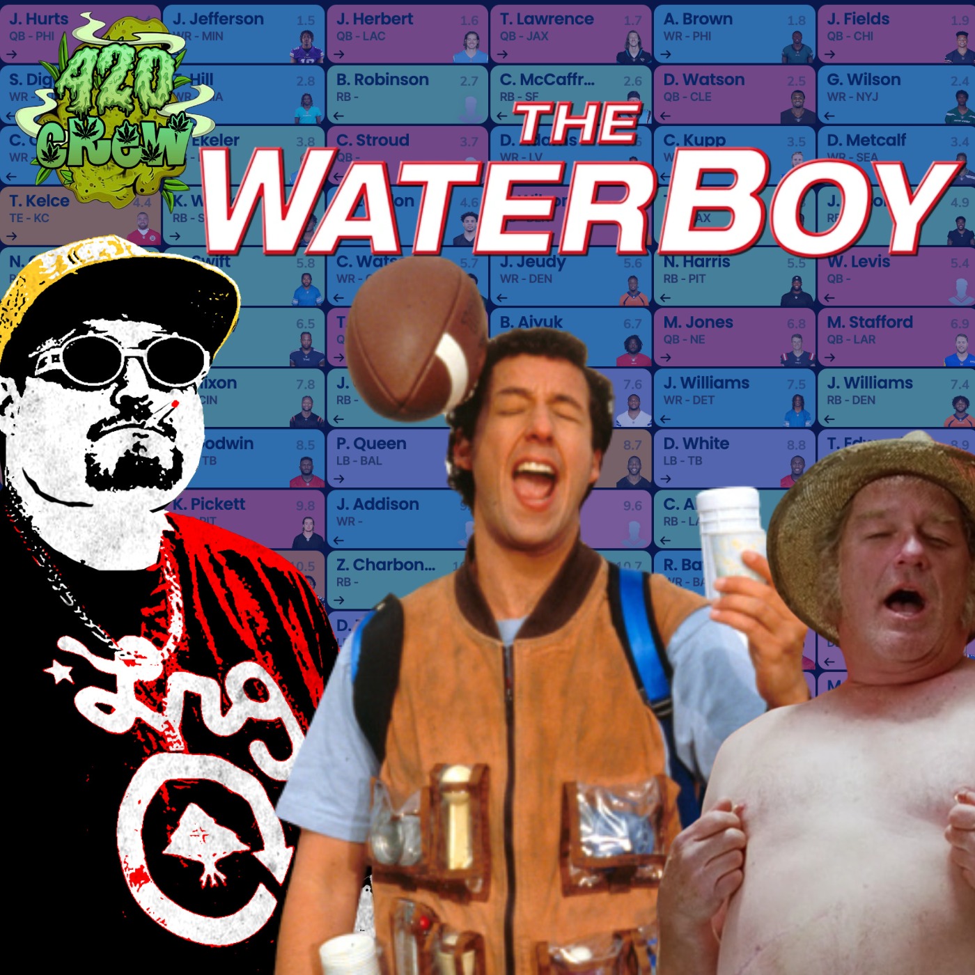 Superflex IDP Best Ball Draft, The Waterboy Division episode artwork