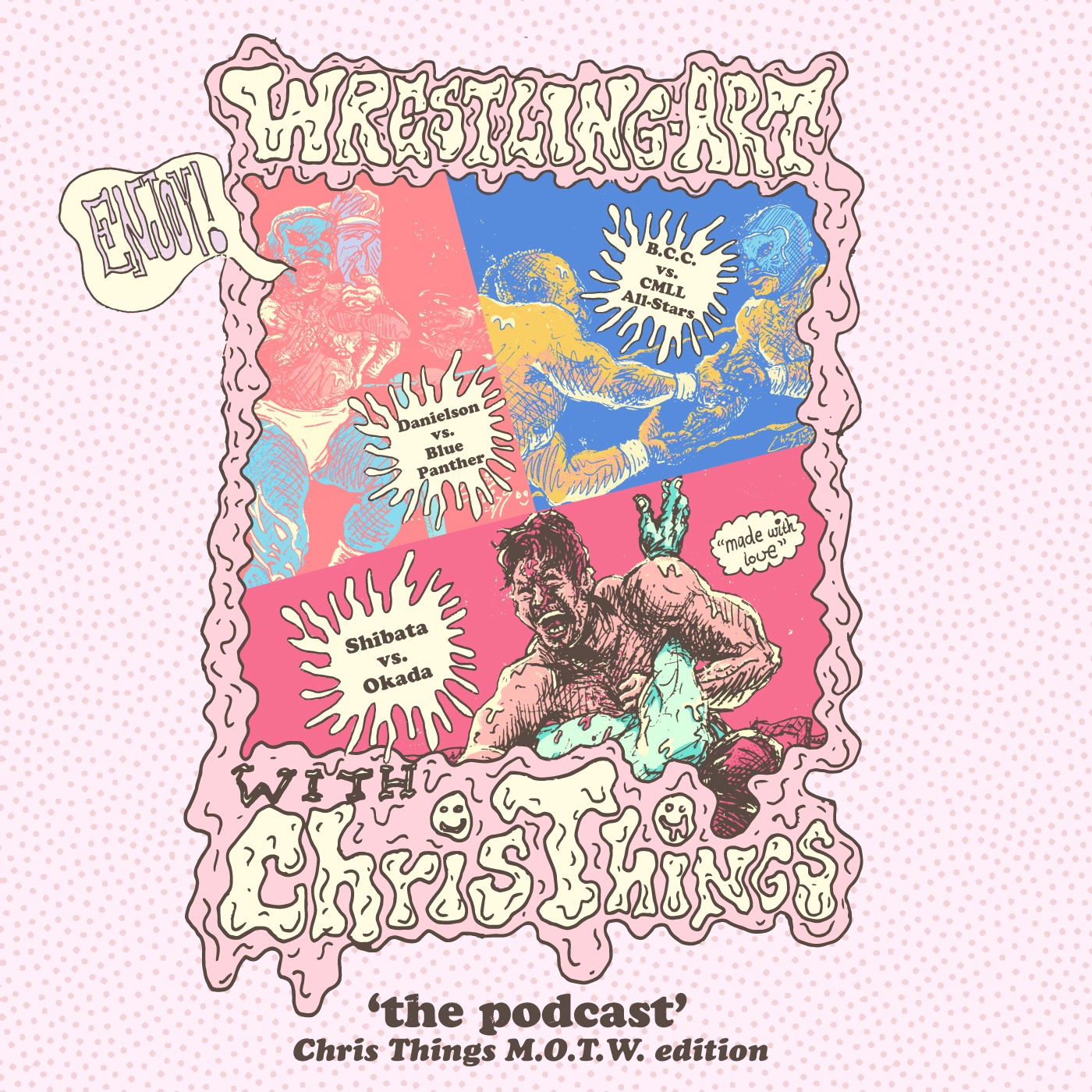 Wrestling Art with Chris Things