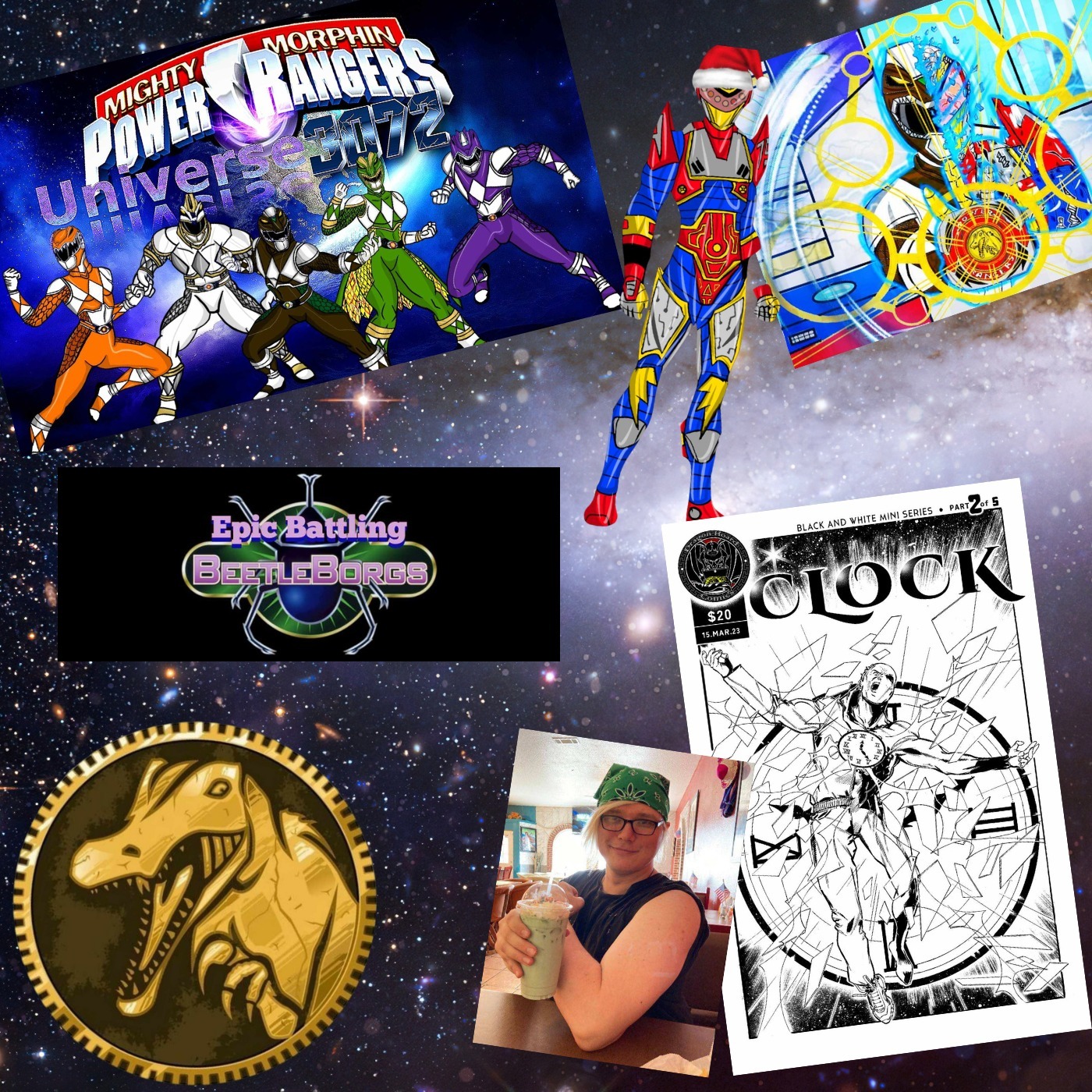 Inside The Mind That Made MMPR Universe 3072 Audio Drama | Guest: Dragonhoardcomics | Episode 10 episode artwork