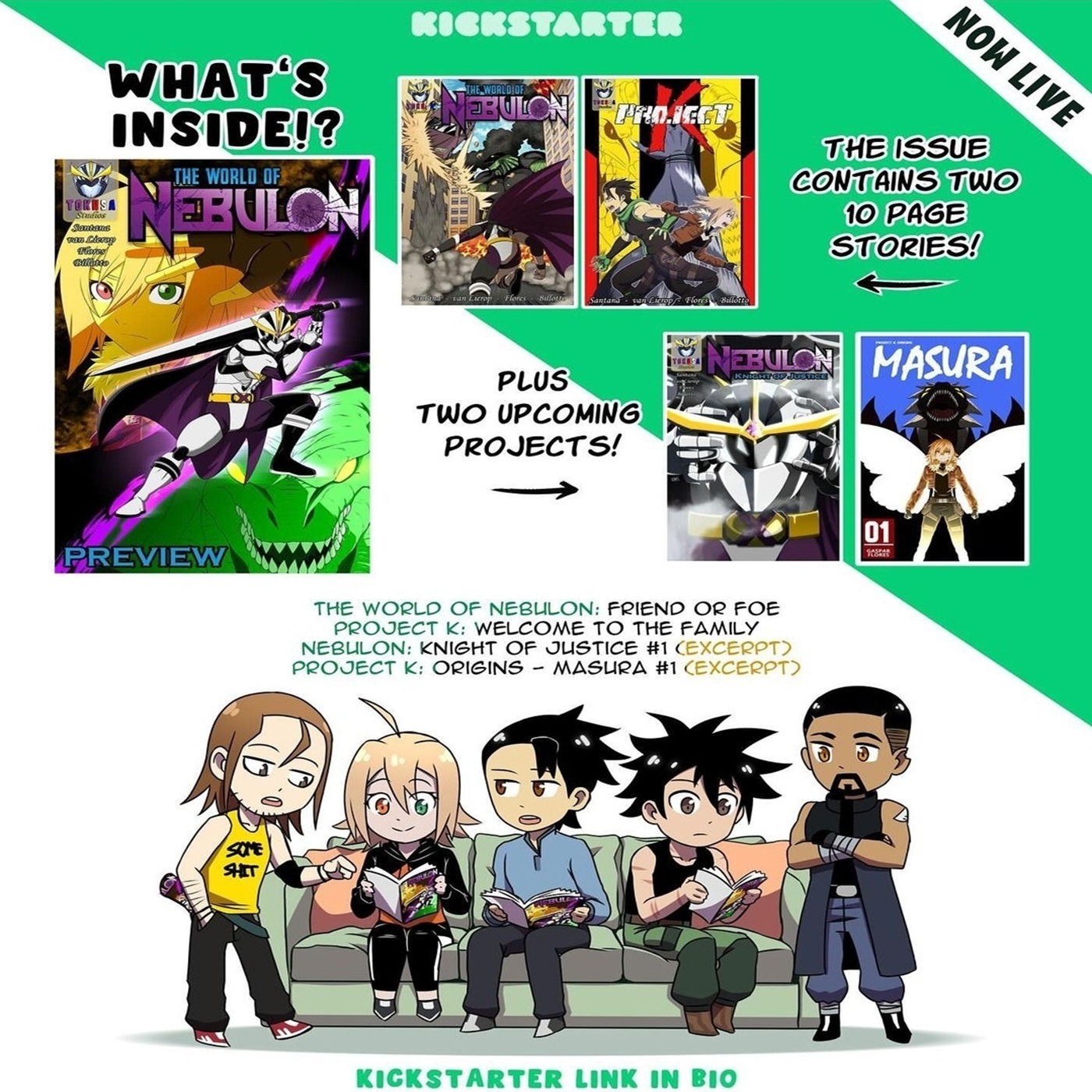 BONUS - An Interview with James Santana, Founder of TokUSA Studios, on The World of Nebulon (abridged) episode artwork