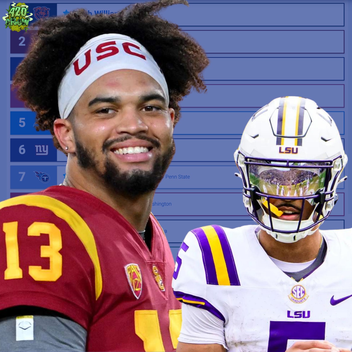 Round 1 NFL Mock Draft, From the REAL Experts episode artwork